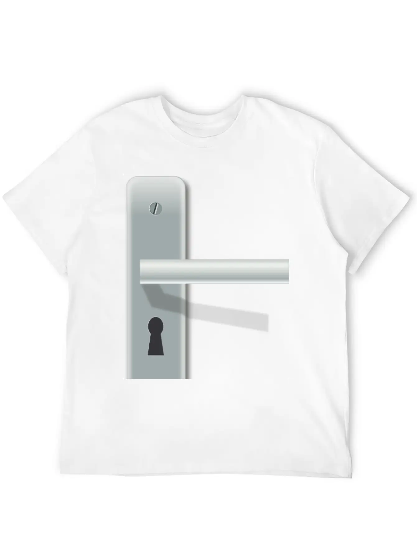 Doorlatch With Lock Breathable Soft Cotton T-Shirt – Timeless Casual Look