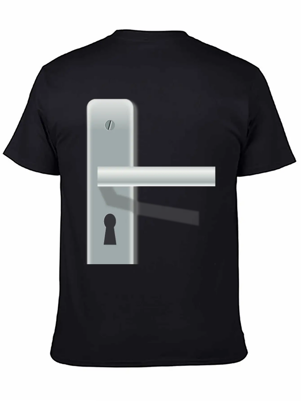 Doorlatch With Lock Breathable Soft Cotton T-Shirt – Timeless Casual Look