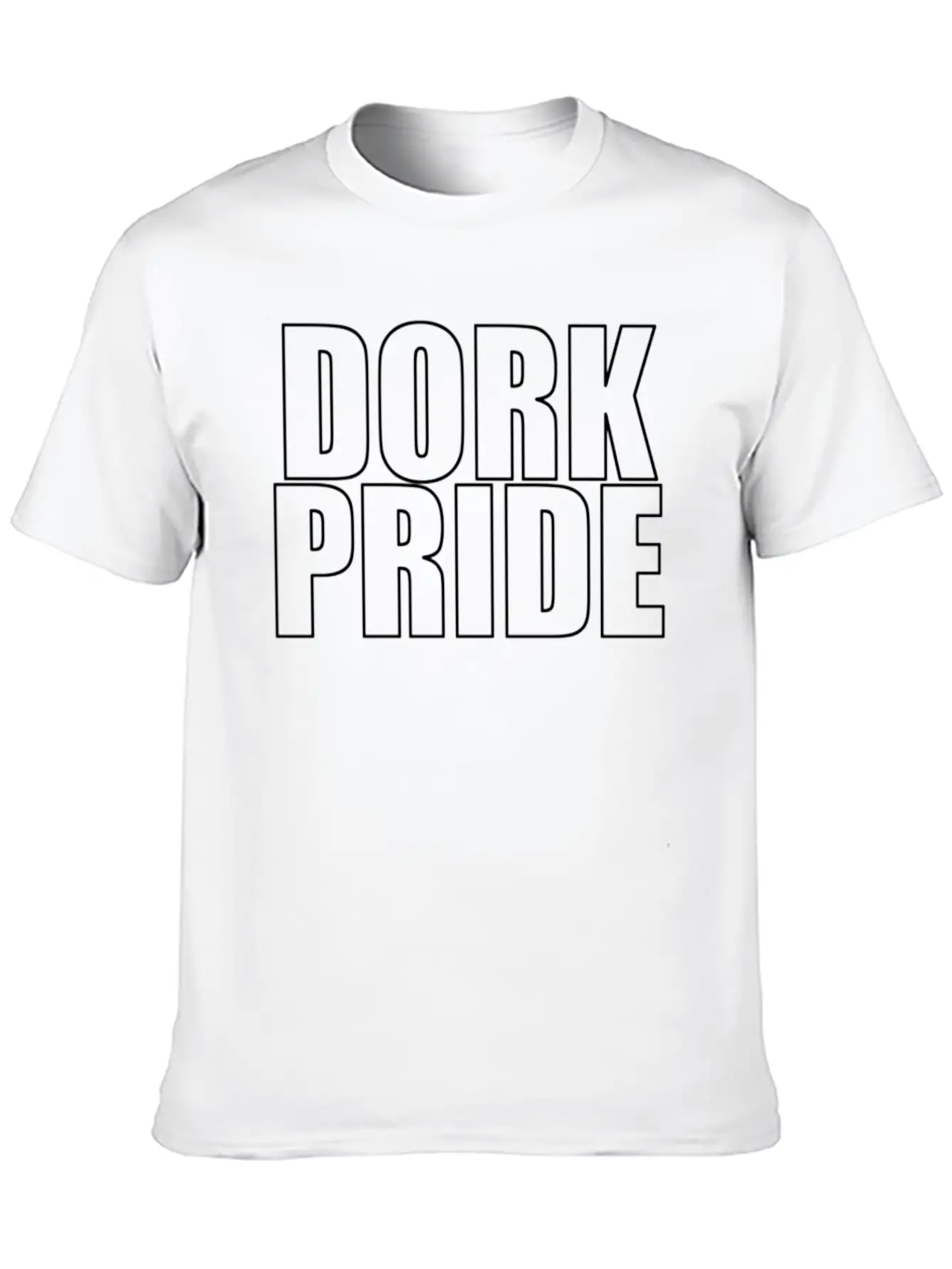 Dork Pride Unisex Short Sleeve Soft Cotton T-Shirt – Casual Everyday Wear