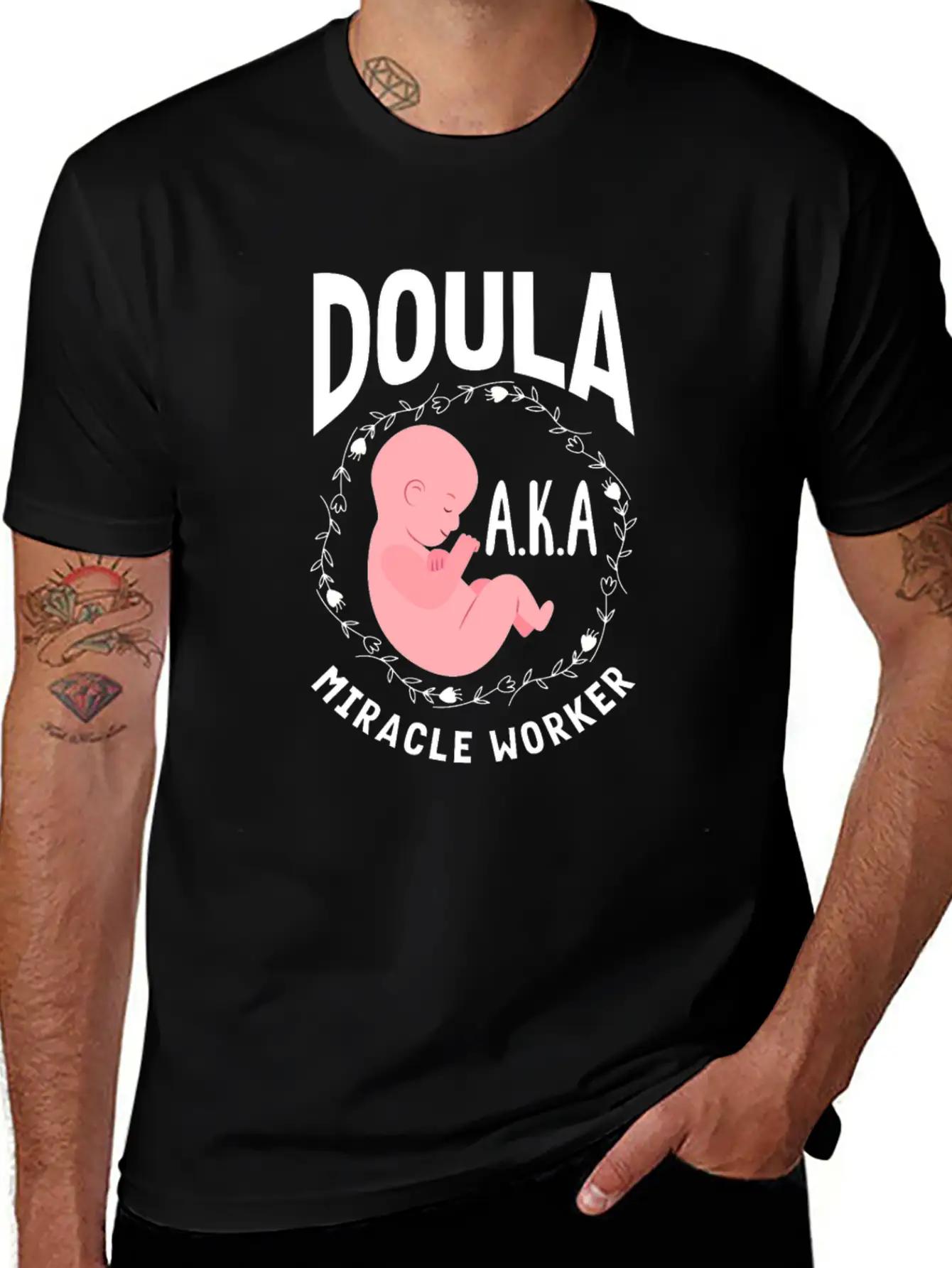 Doula Gift Doula Life Doulas Unisex Casual T-Shirt – Clean Design For Daily Comfort
