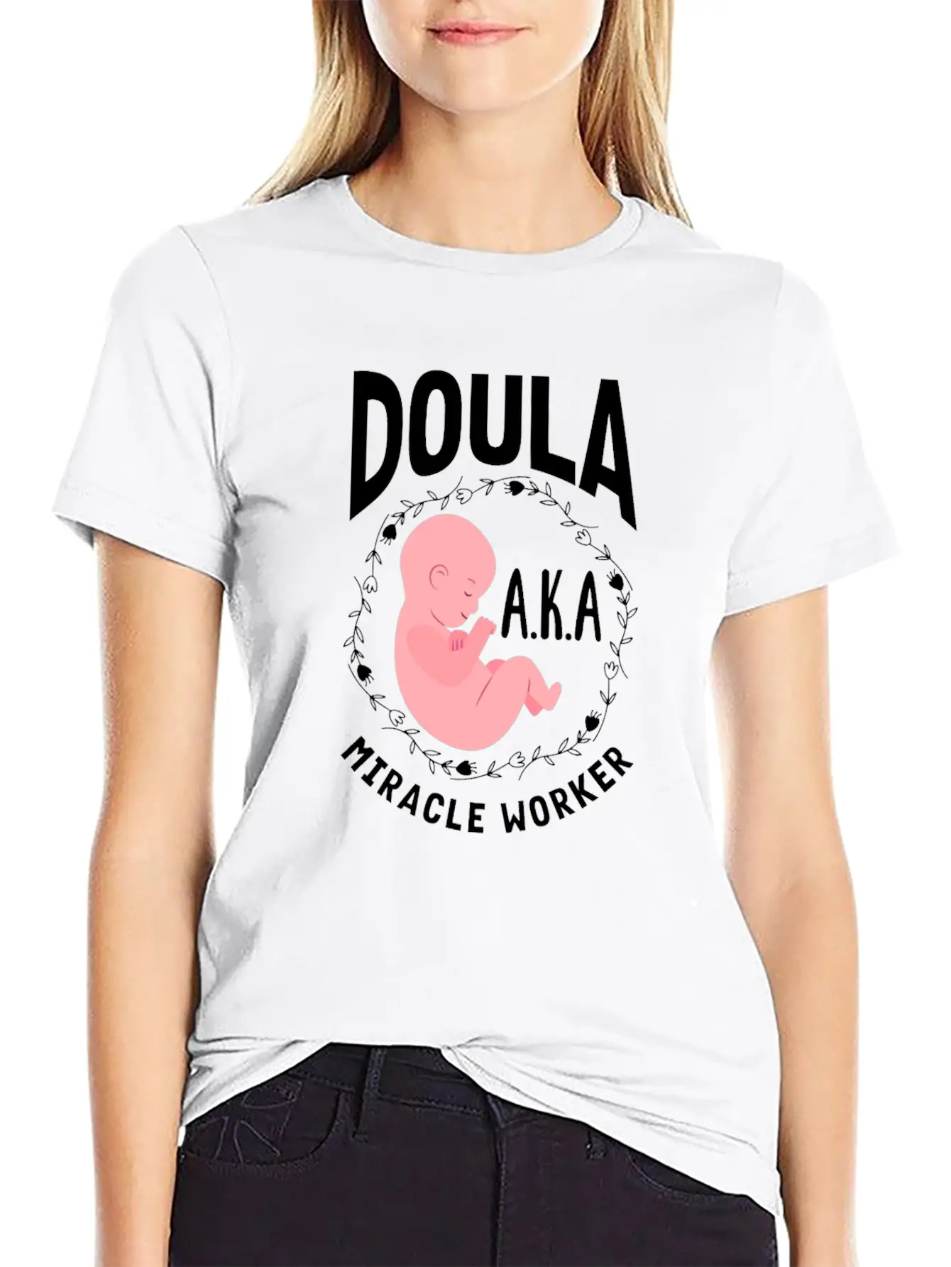 Doula Gift Doula Life Doulas Unisex Casual T-Shirt – Clean Design For Daily Comfort