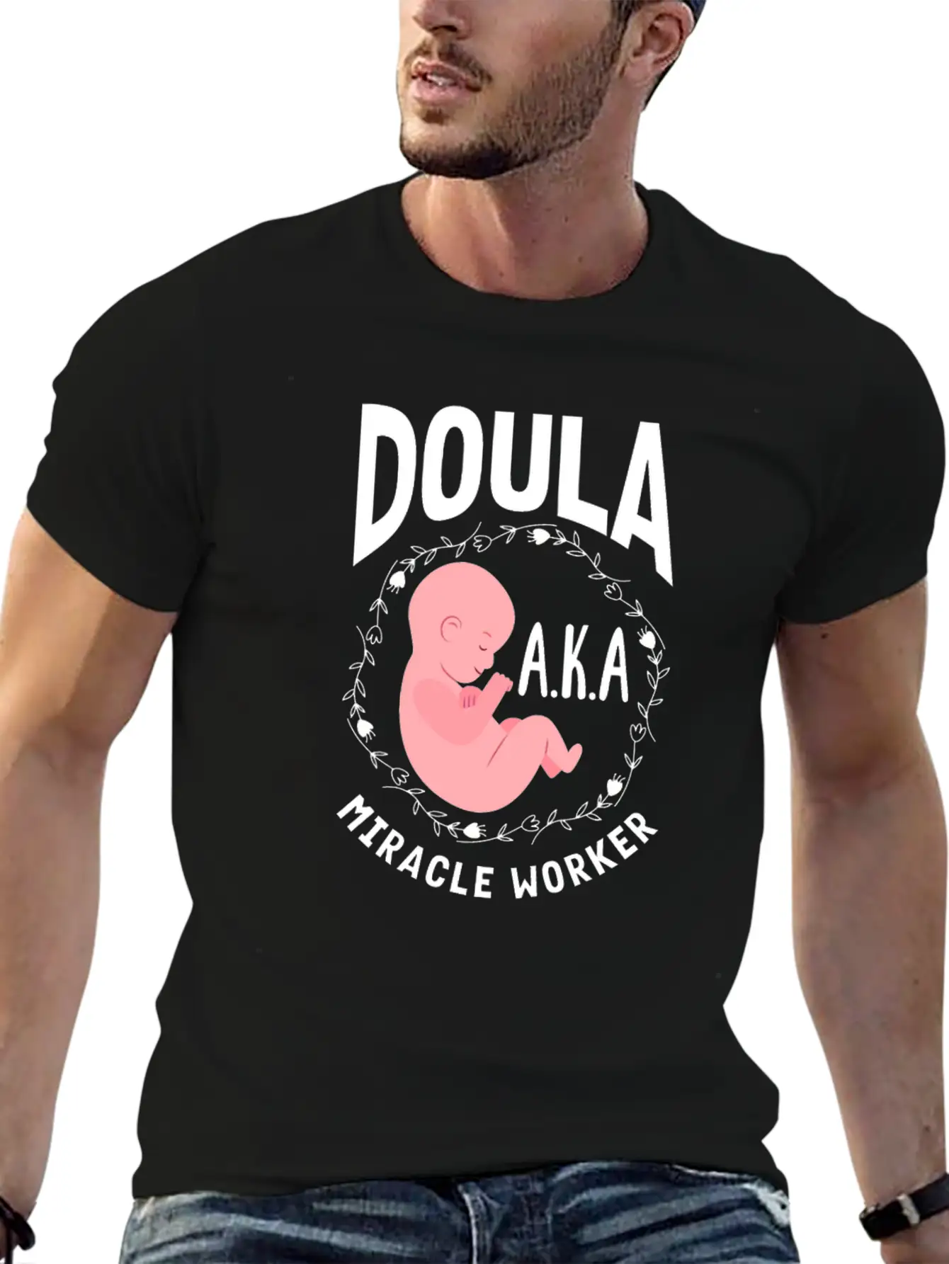 Doula Gift Doula Life Doulas Unisex Casual T-Shirt – Clean Design For Daily Comfort