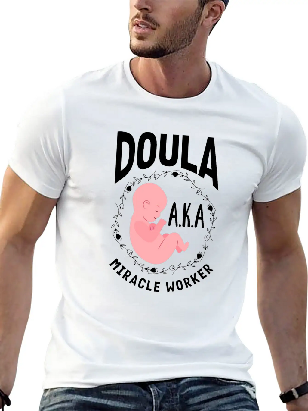 Doula Gift Doula Life Doulas Unisex Casual T-Shirt – Clean Design For Daily Comfort