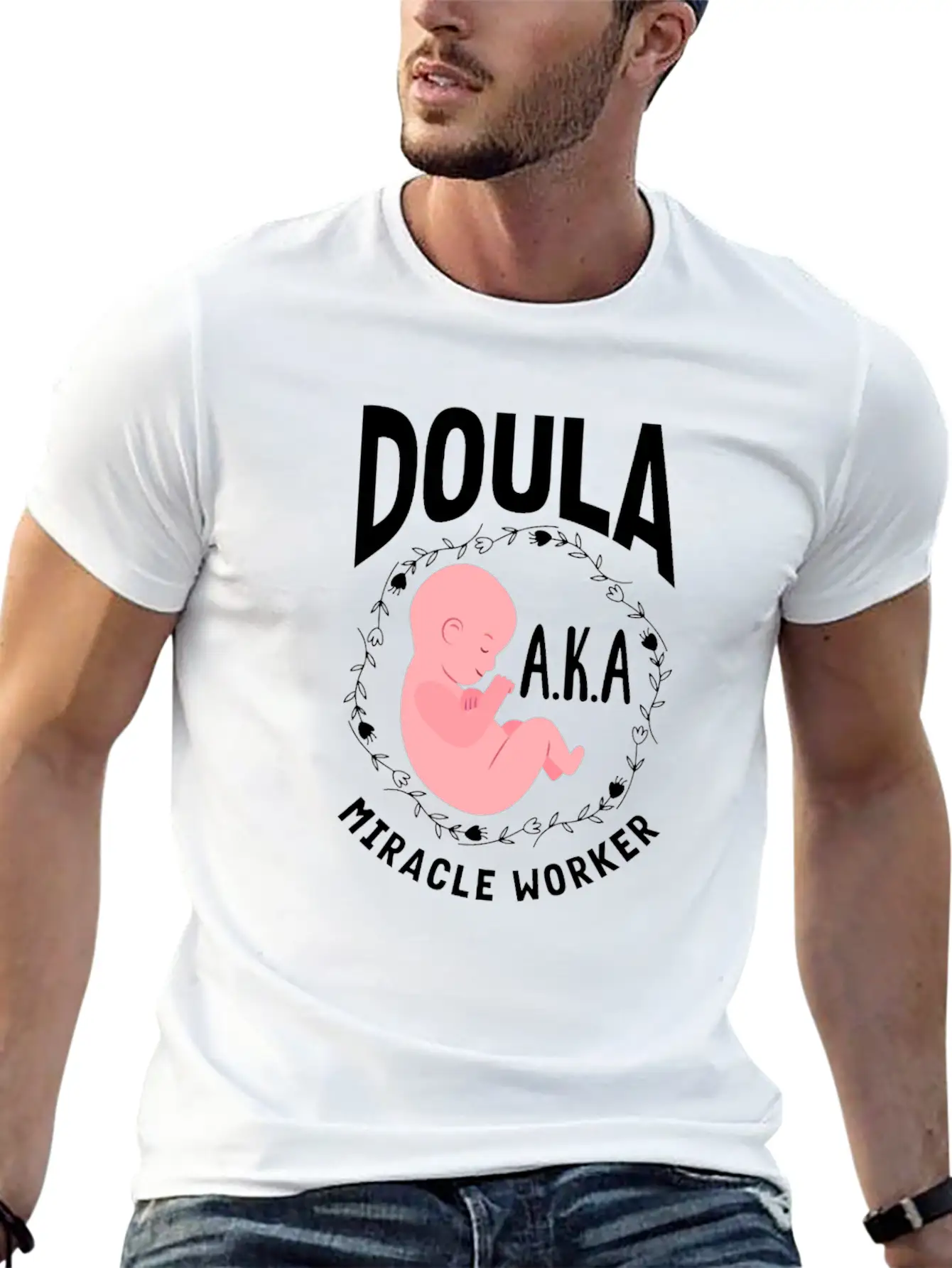 Doula Gift Doula Life Doulas Unisex Casual T-Shirt – Clean Design For Daily Comfort