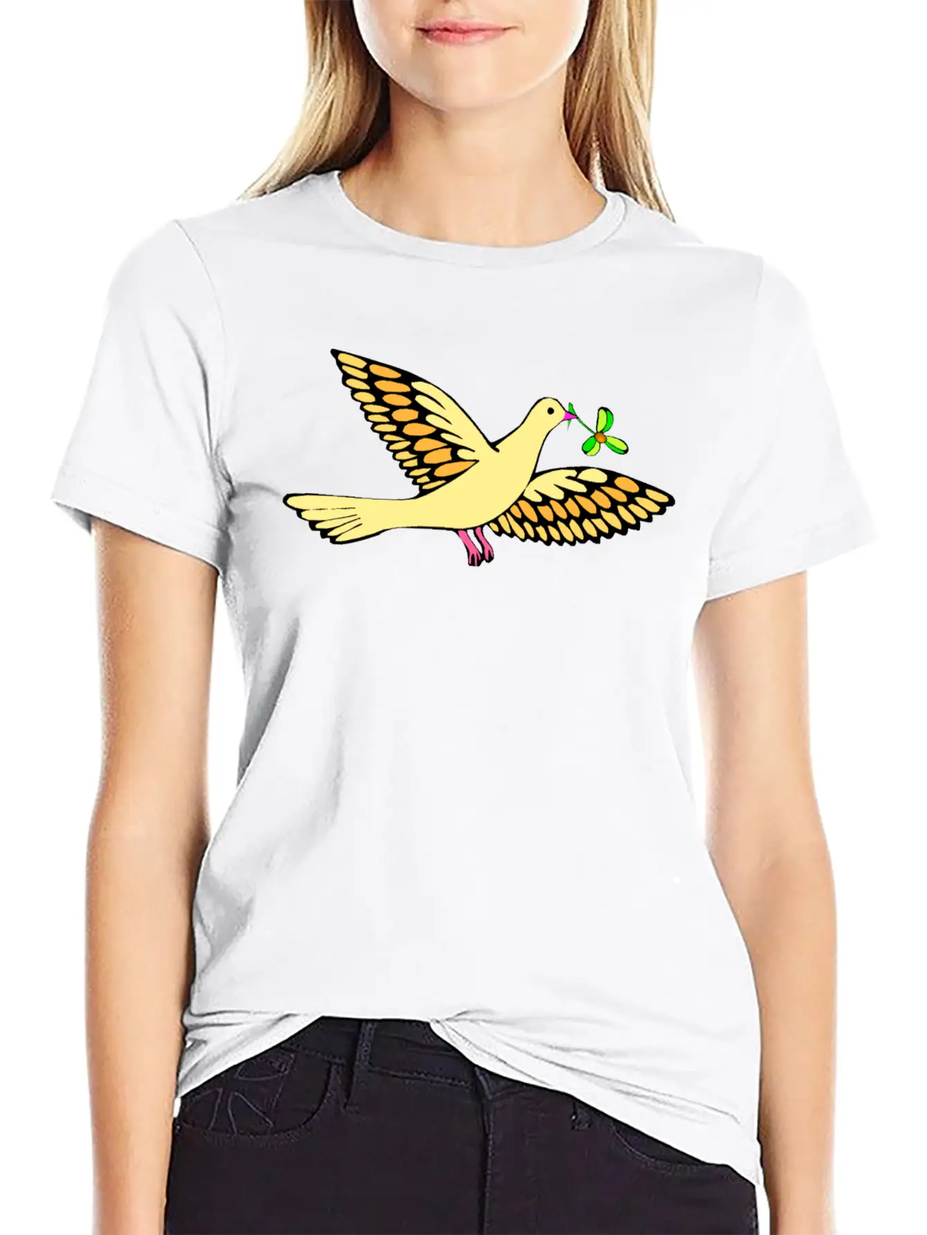 Dove40 Stylish Everyday T-Shirt – Unisex Basic Cotton Tee