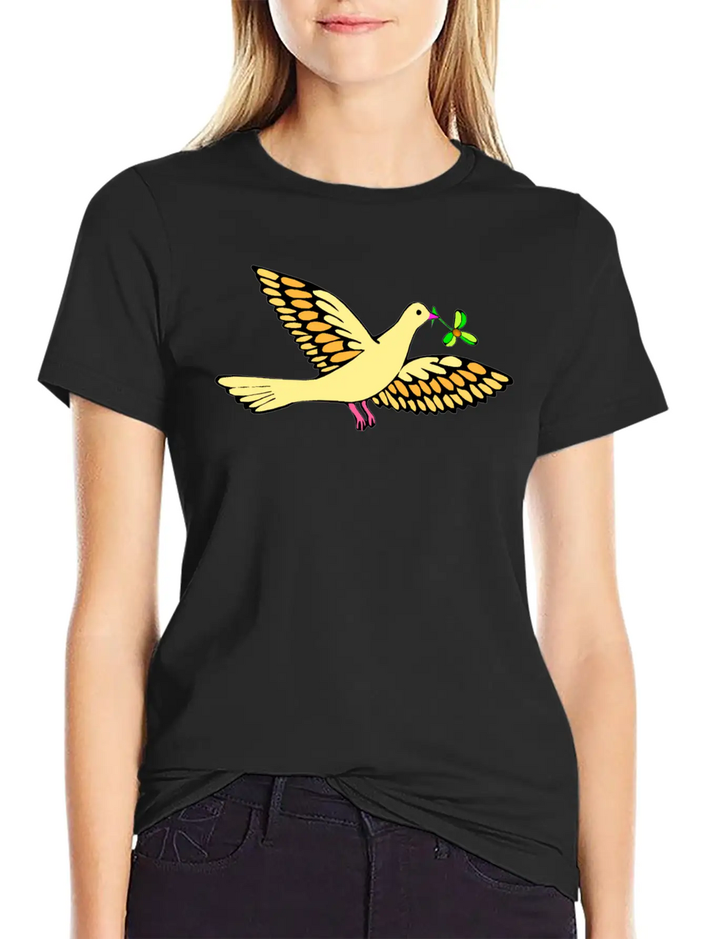 Dove40 Stylish Everyday T-Shirt – Unisex Basic Cotton Tee