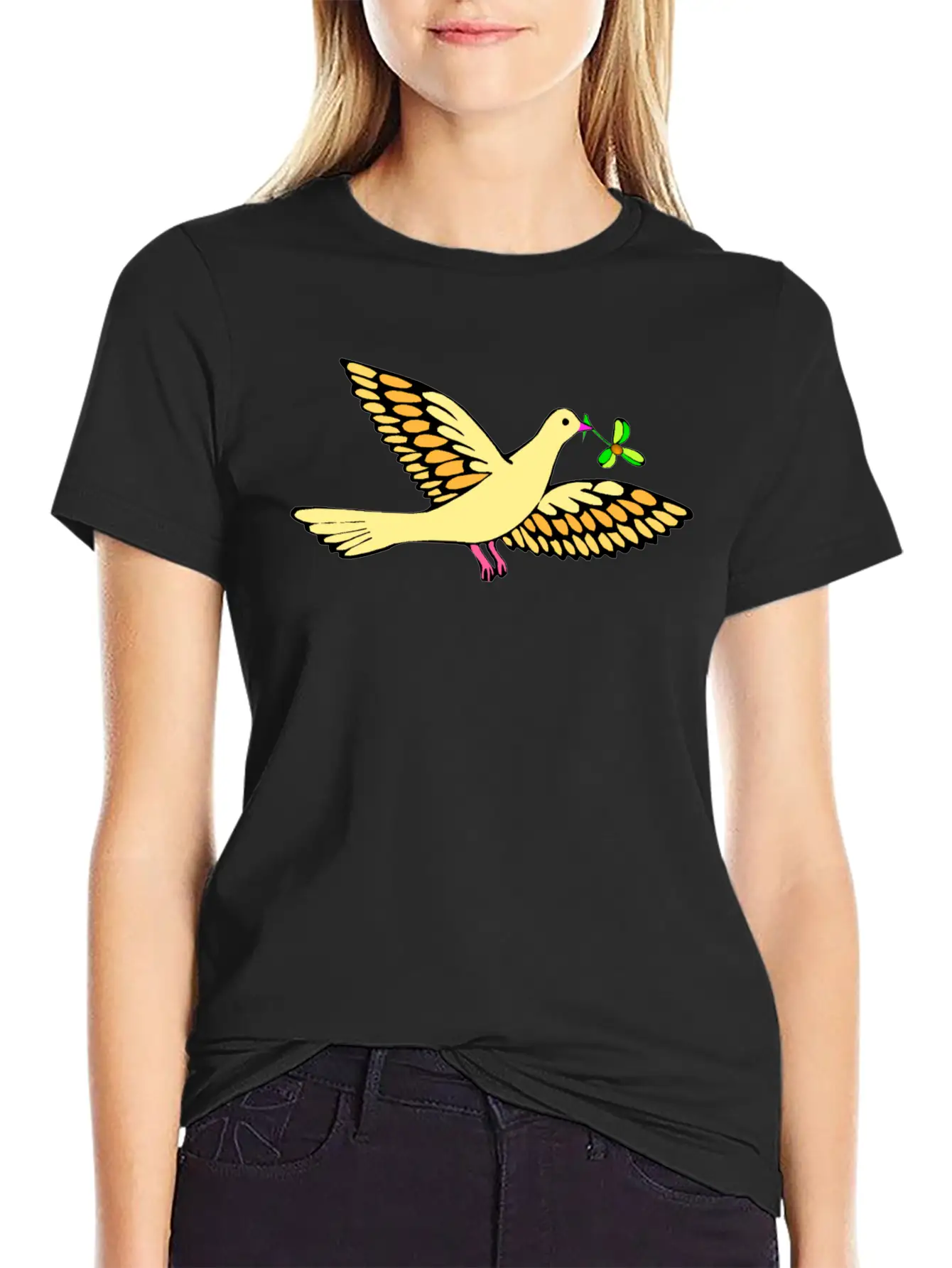 Dove40 Stylish Everyday T-Shirt – Unisex Basic Cotton Tee