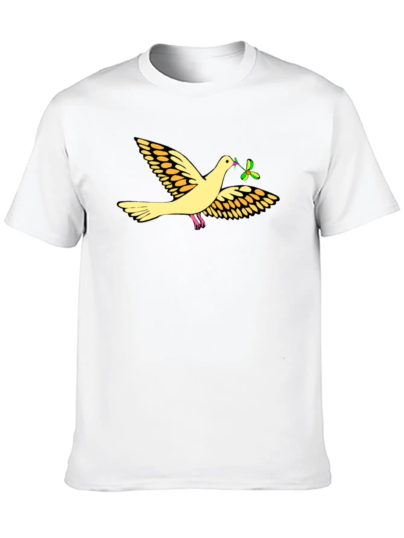 Dove40 Stylish Everyday T-Shirt – Unisex Basic Cotton Tee