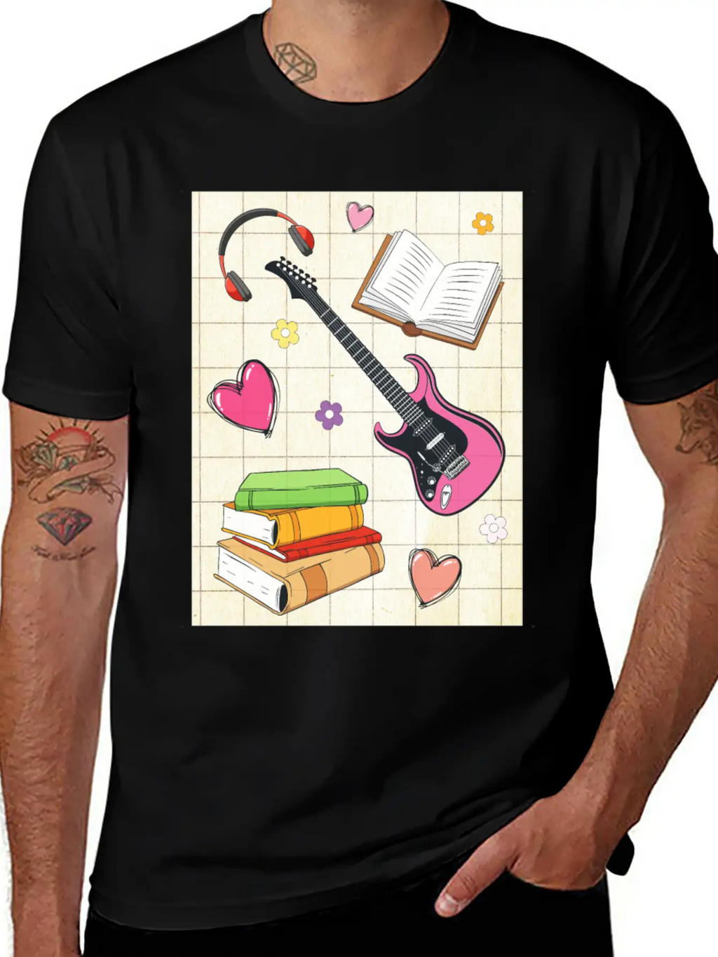 Downtown Girl Aesthetic Pattern Coquette Aesthetic Classic Fit Graphic Tee For Daily Comfort – Unisex Cotton Shirt