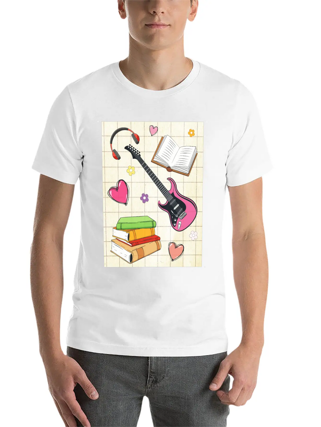 Downtown Girl Aesthetic Pattern Coquette Aesthetic Classic Fit Graphic Tee For Daily Comfort – Unisex Cotton Shirt