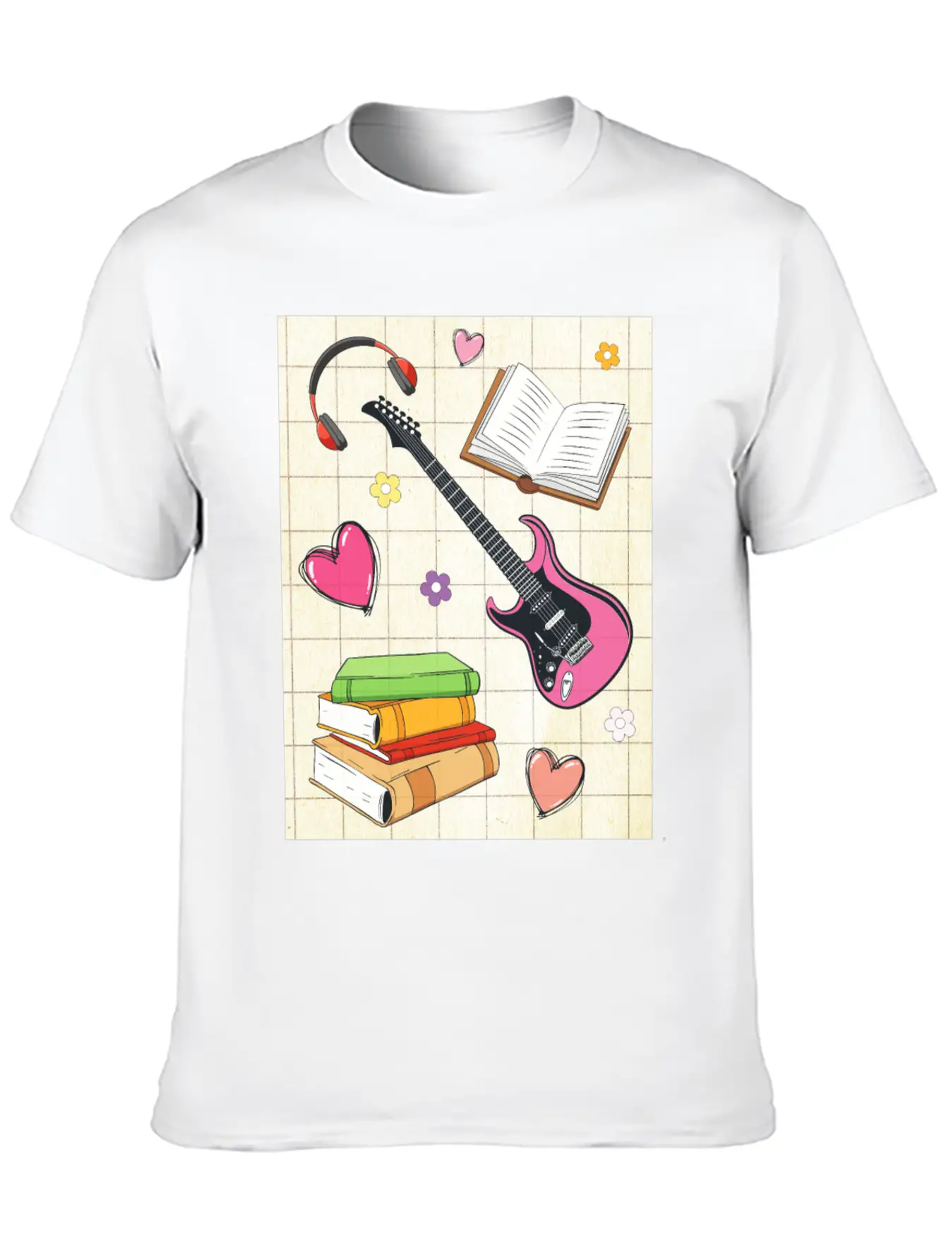 Downtown Girl Aesthetic Pattern Coquette Aesthetic Classic Fit Graphic Tee For Daily Comfort – Unisex Cotton Shirt