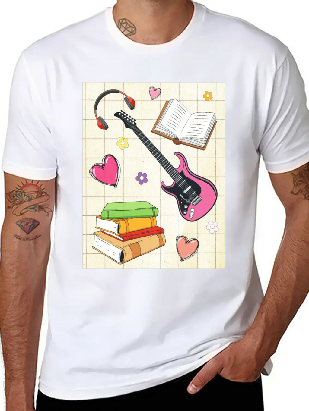 Downtown Girl Aesthetic Pattern Coquette Aesthetic Classic Fit Graphic Tee For Daily Comfort – Unisex Cotton Shirt