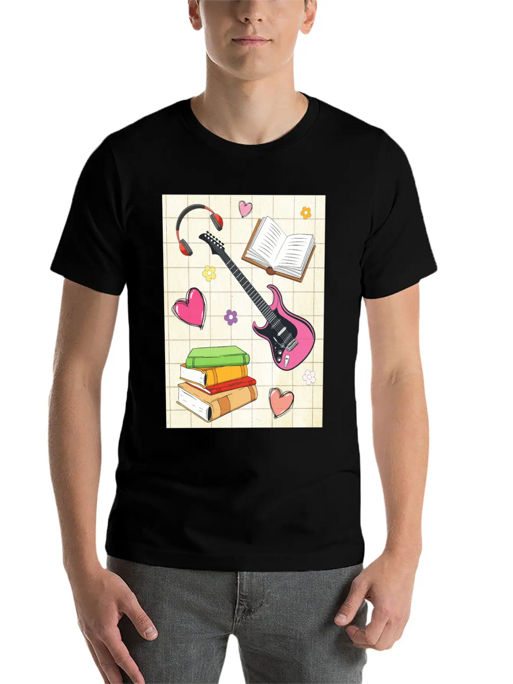 Downtown Girl Aesthetic Pattern Coquette Aesthetic Classic Fit Graphic Tee For Daily Comfort – Unisex Cotton Shirt