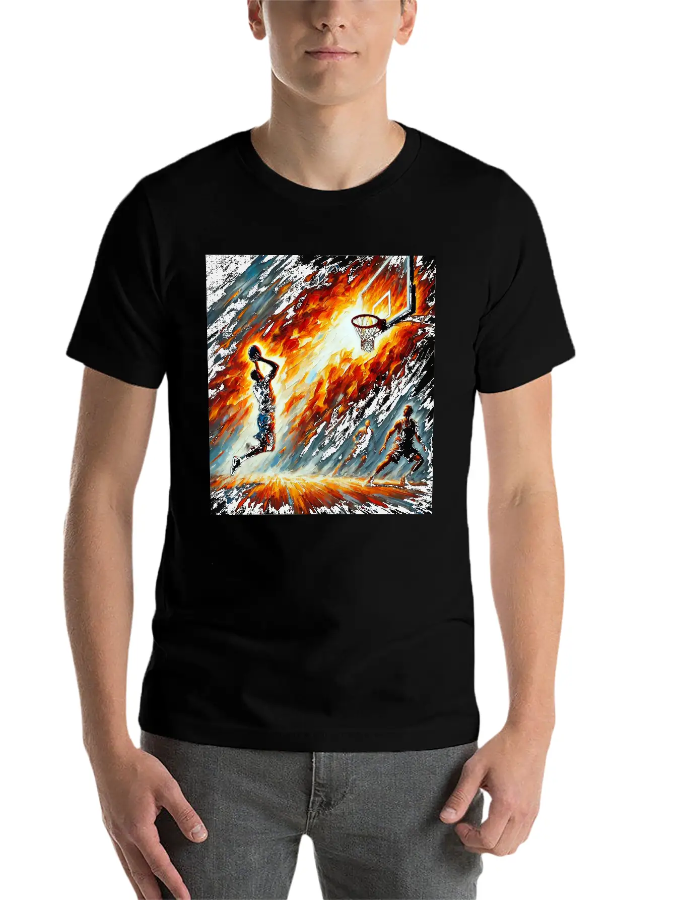 DOWNTOWN Unisex Casual T-Shirt – Clean Design For Daily Comfort