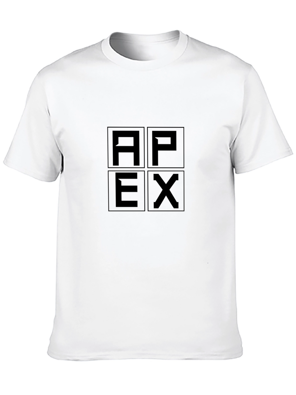 Apex Block Logo Black T-Shirt