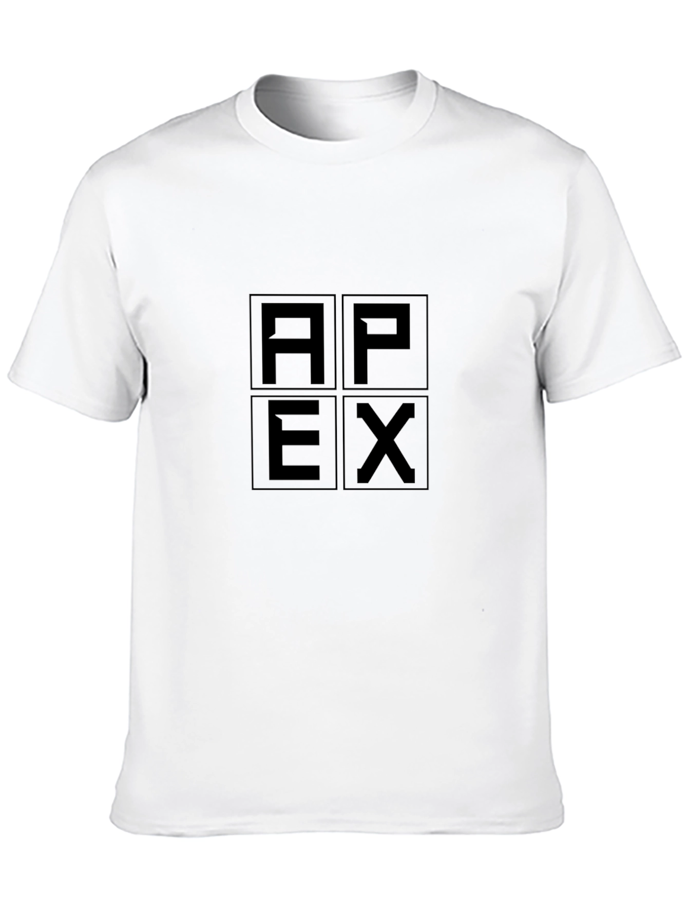 Apex Block Logo Black T-Shirt