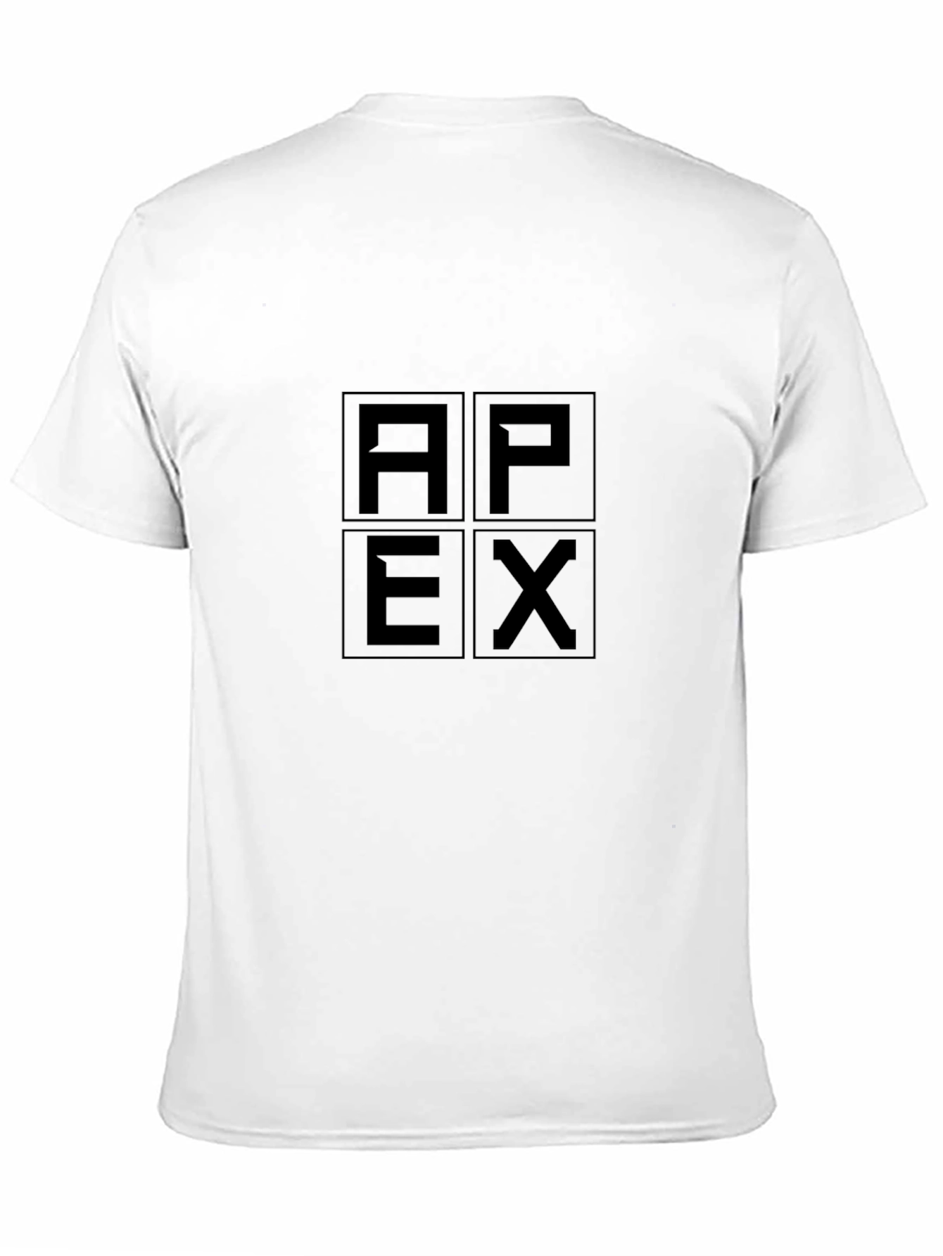 Apex Block Logo Black T-Shirt