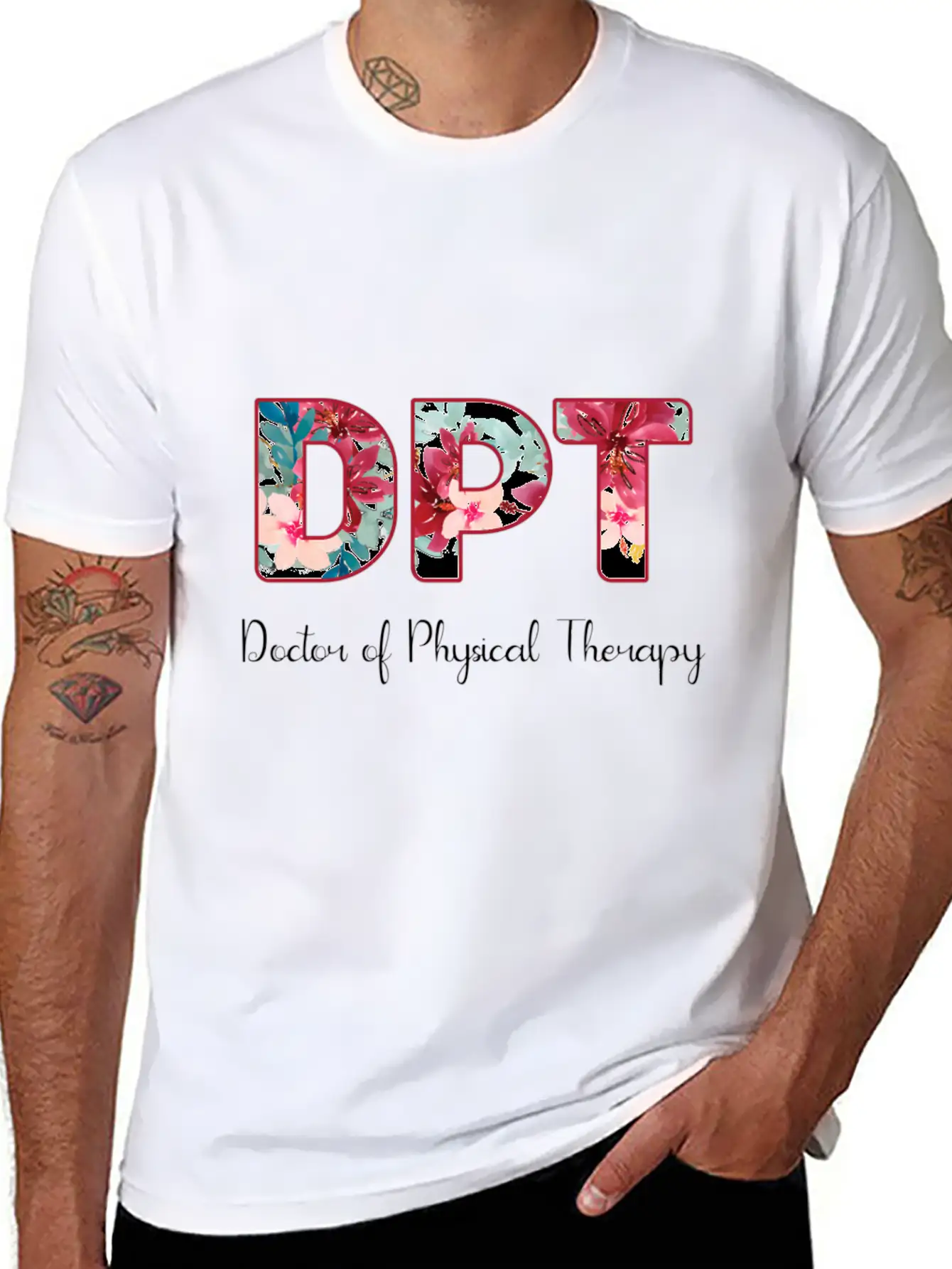Dpt Doctor Of Physical Therapy Student Graduation Unisex Casual T-Shirt – Clean Design For Daily Comfort