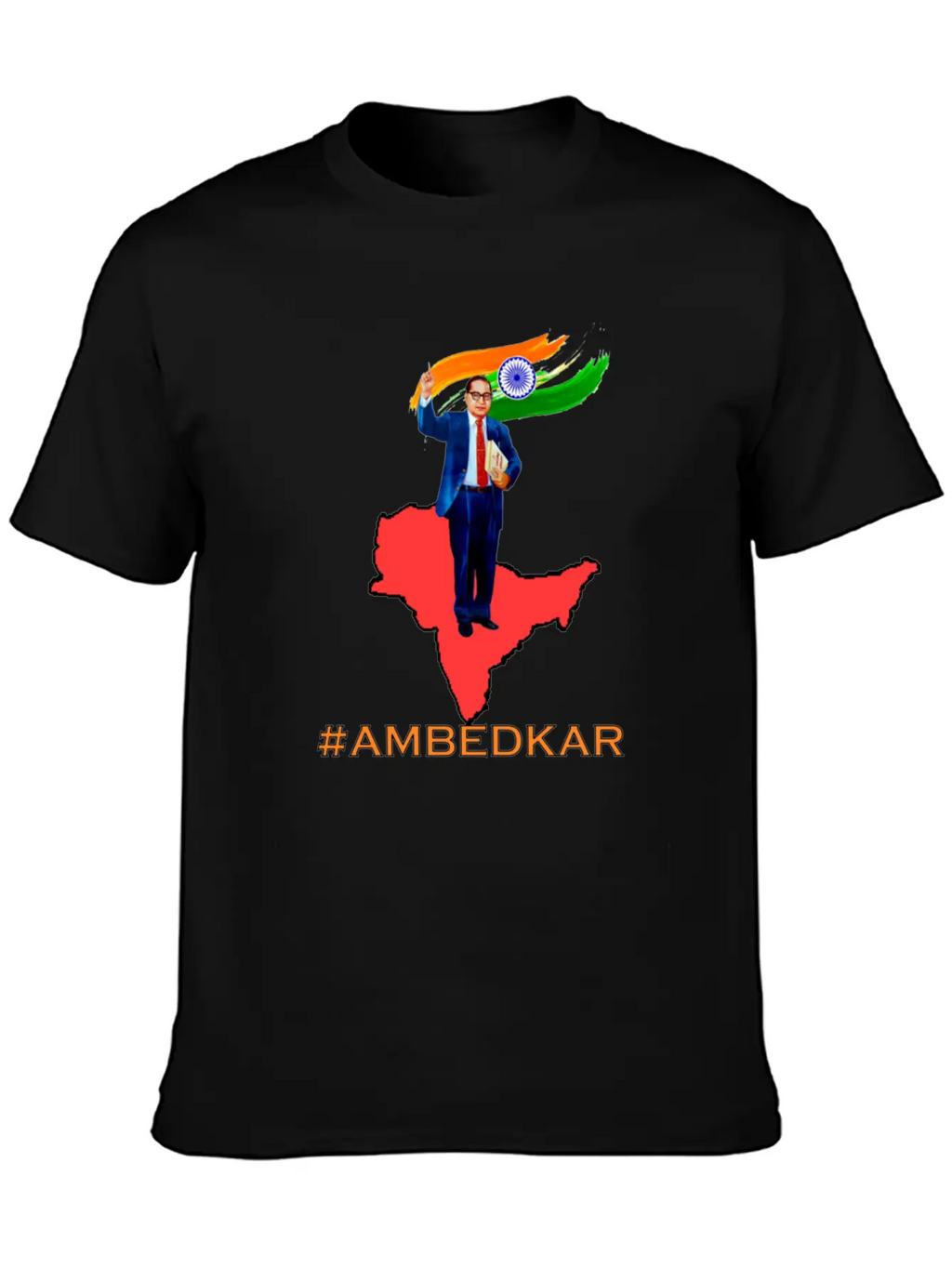 Dr B R AMBEDKAR Casual Graphic T-Shirt – Simple And Comfortable Daily Wear