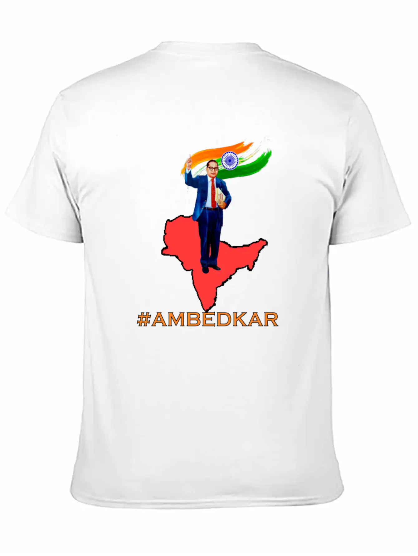 Dr B R AMBEDKAR Casual Graphic T-Shirt – Simple And Comfortable Daily Wear