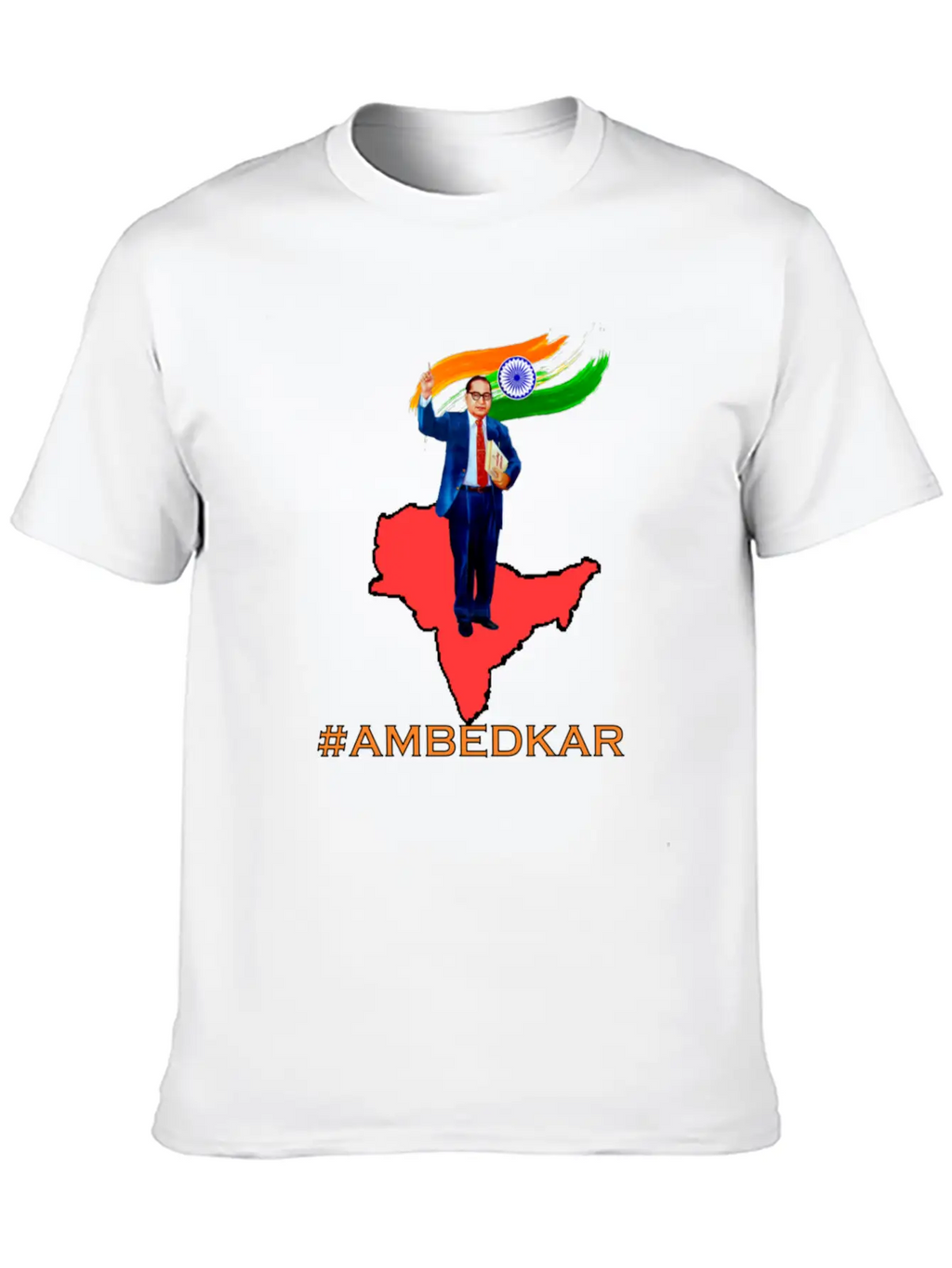 Dr B R AMBEDKAR Casual Graphic T-Shirt – Simple And Comfortable Daily Wear