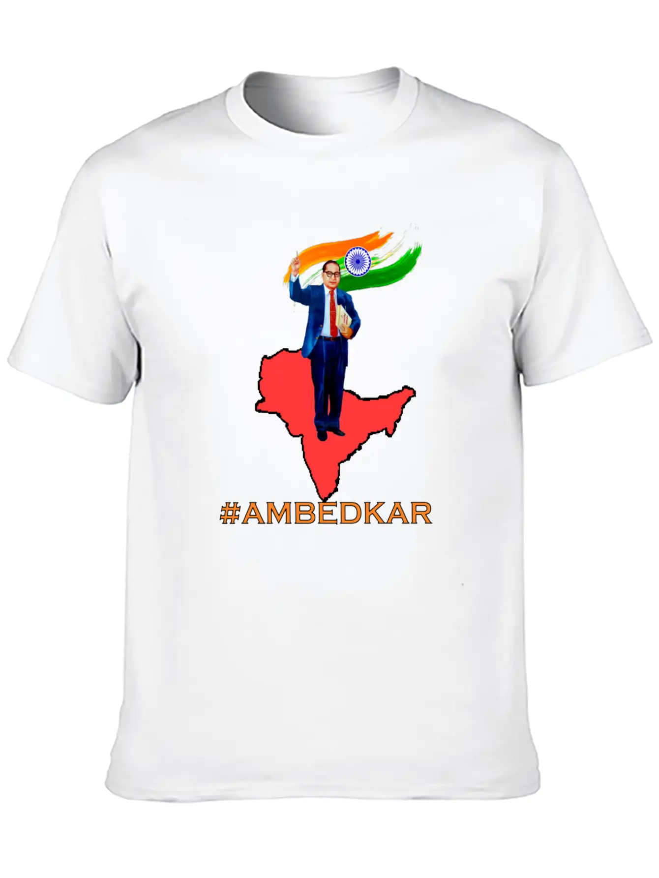 Dr B R AMBEDKAR Casual Graphic T-Shirt – Simple And Comfortable Daily Wear