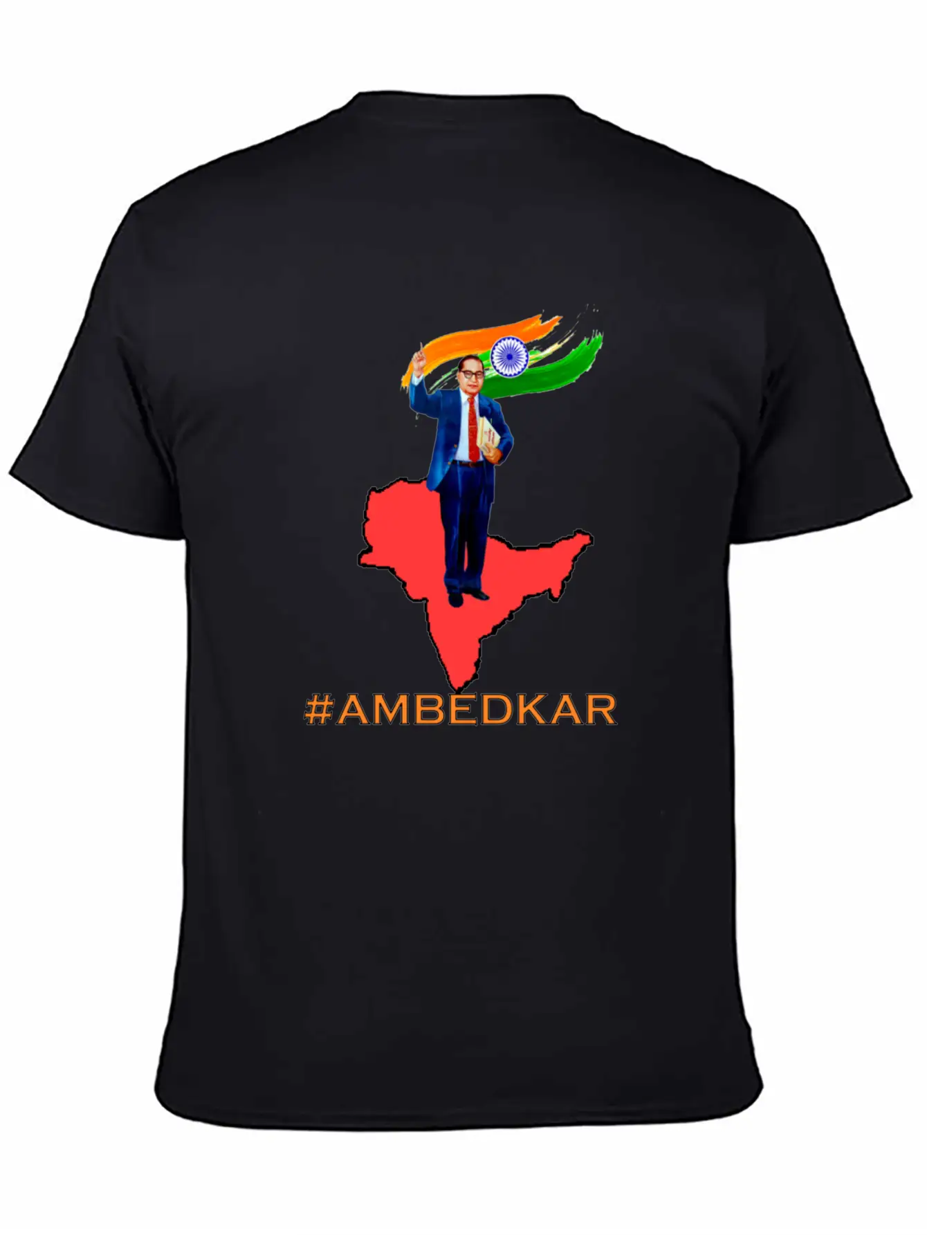 Dr B R AMBEDKAR Casual Graphic T-Shirt – Simple And Comfortable Daily Wear