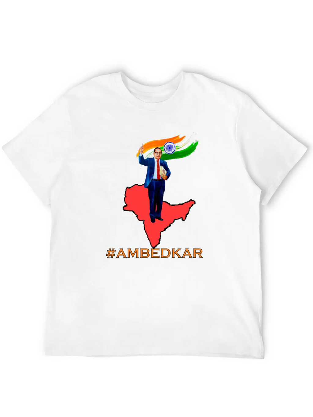 Dr B R AMBEDKAR Casual Graphic T-Shirt – Simple And Comfortable Daily Wear