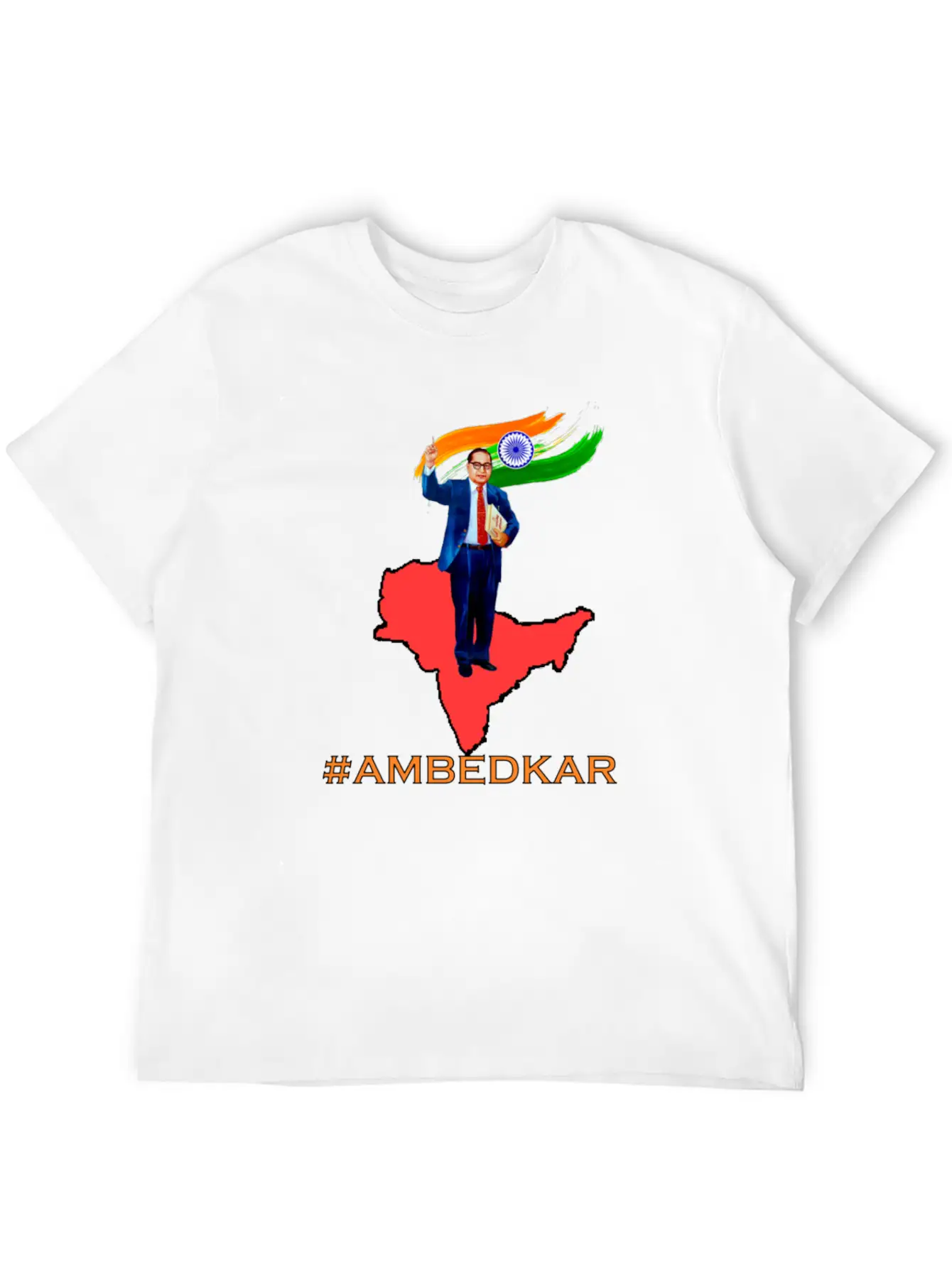 Dr B R AMBEDKAR Casual Graphic T-Shirt – Simple And Comfortable Daily Wear