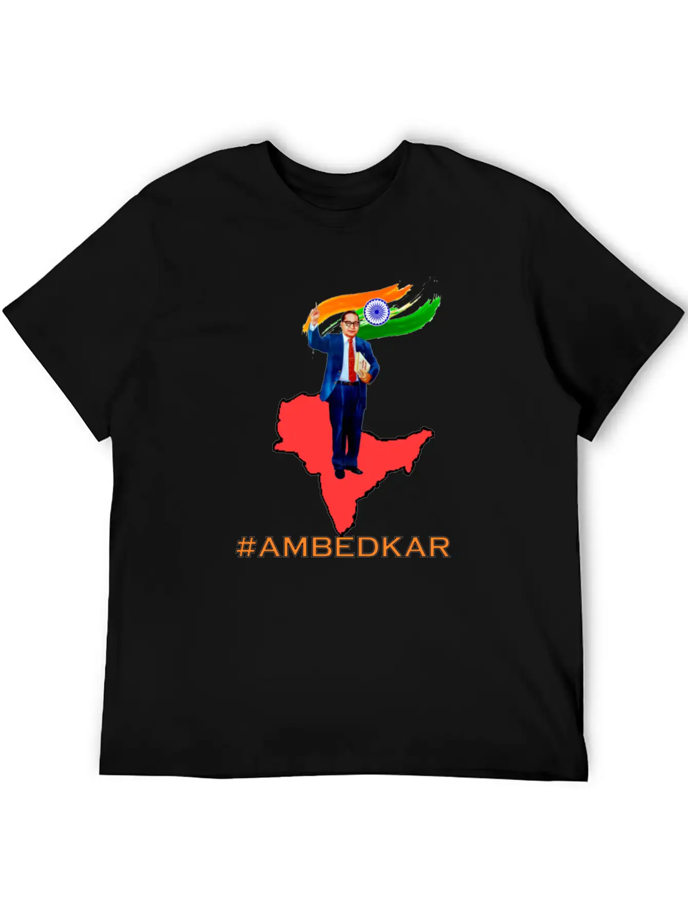 Dr B R AMBEDKAR Casual Graphic T-Shirt – Simple And Comfortable Daily Wear