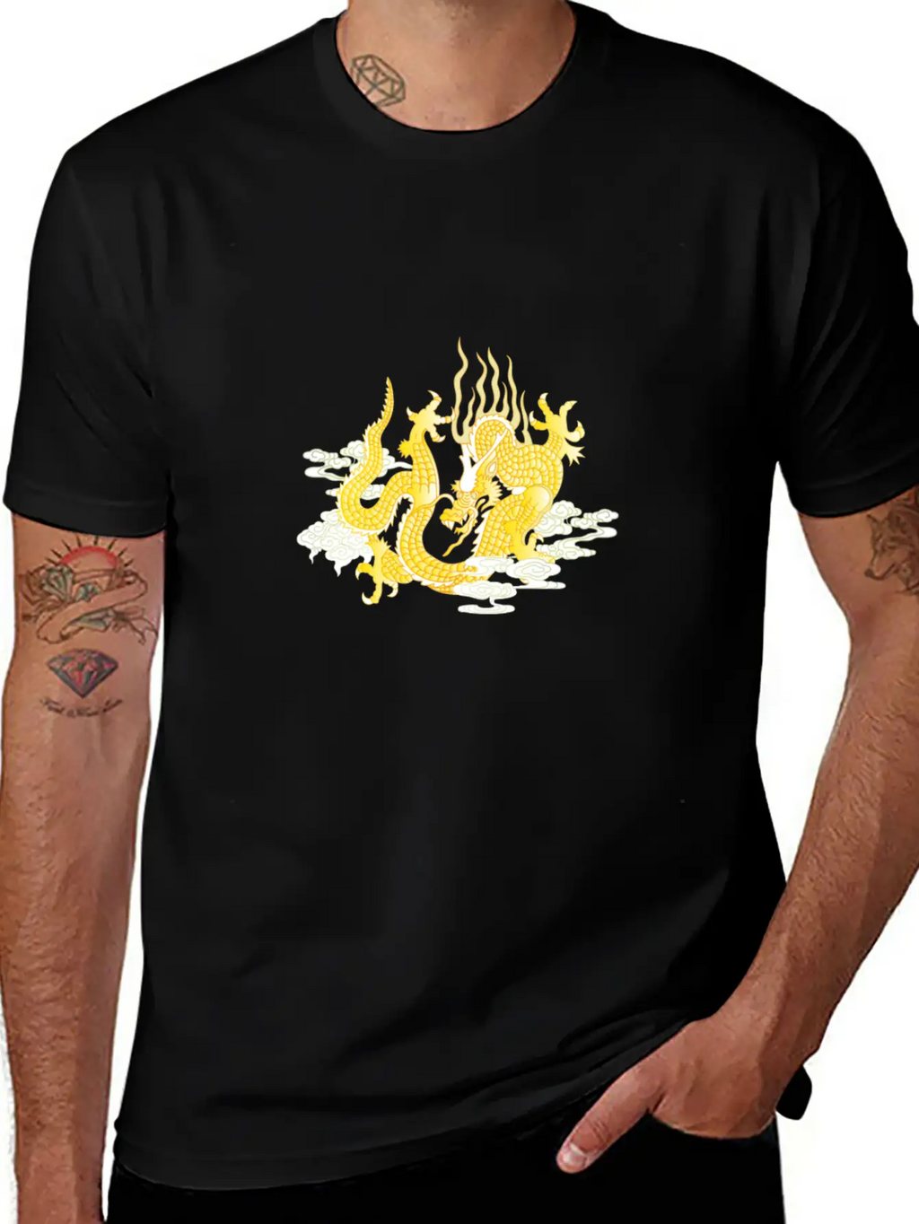 Dragon 0601 Unisex Casual T-Shirt – Clean Design For Daily Comfort