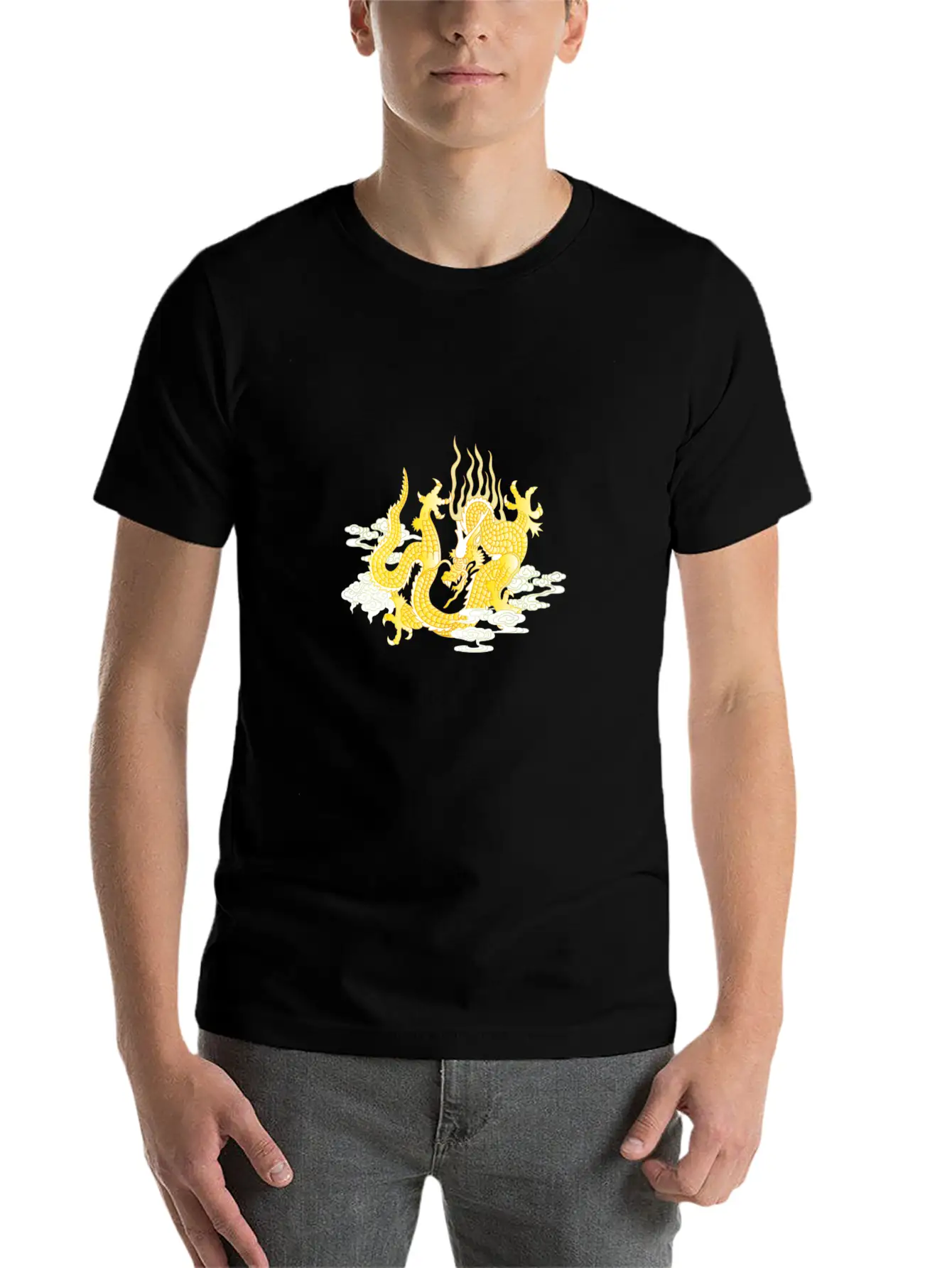 Dragon 0601 Unisex Casual T-Shirt – Clean Design For Daily Comfort