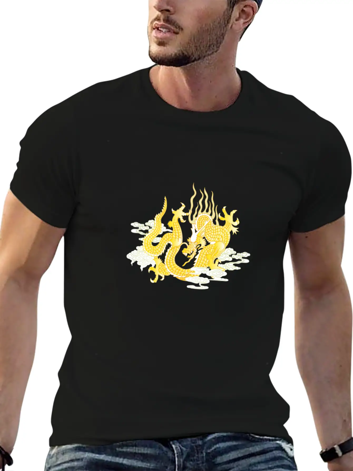 Dragon 0601 Unisex Casual T-Shirt – Clean Design For Daily Comfort