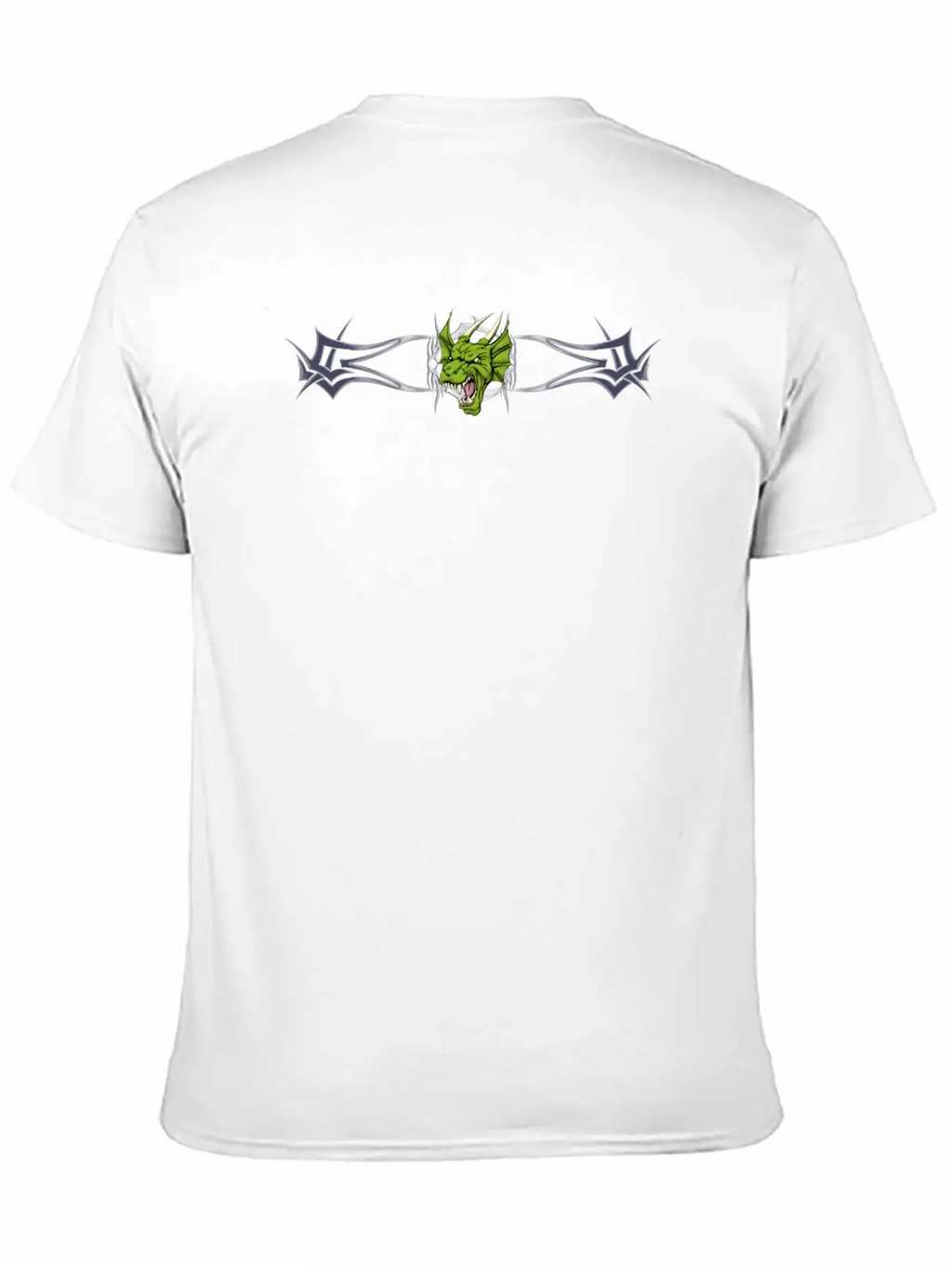 Dragon And Chrome Stylish Everyday T-Shirt – Unisex Basic Cotton Tee