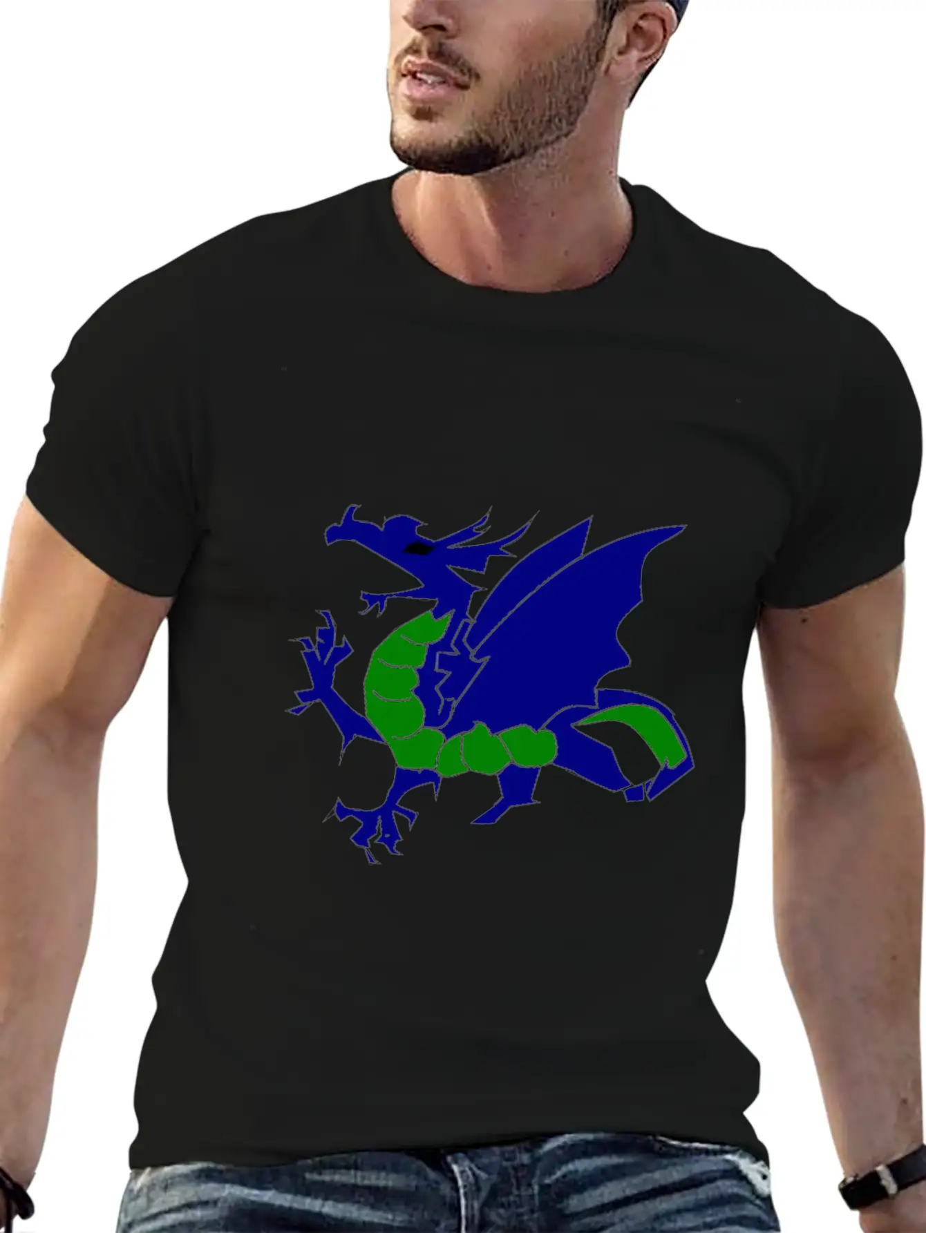 Dragon Classic Fit Graphic Tee For Daily Comfort – Unisex Cotton Shirt