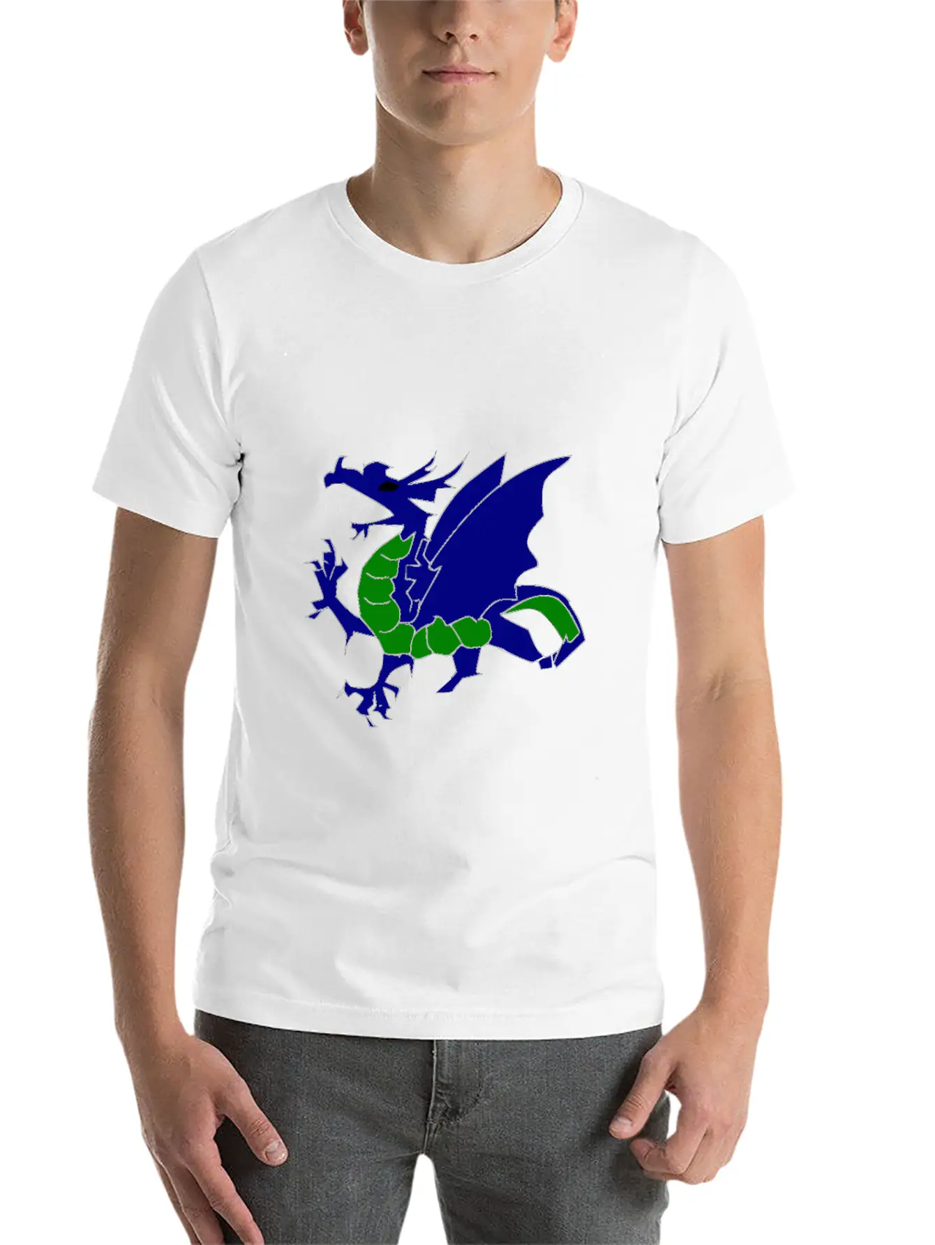 Dragon Classic Fit Graphic Tee For Daily Comfort – Unisex Cotton Shirt