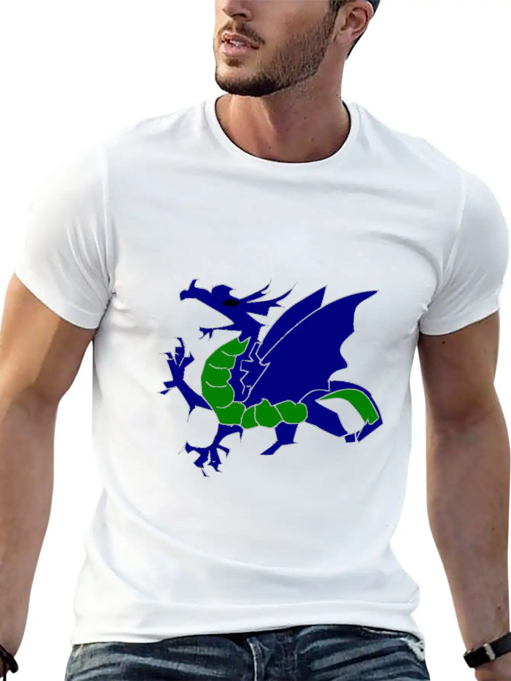 Dragon Classic Fit Graphic Tee For Daily Comfort – Unisex Cotton Shirt