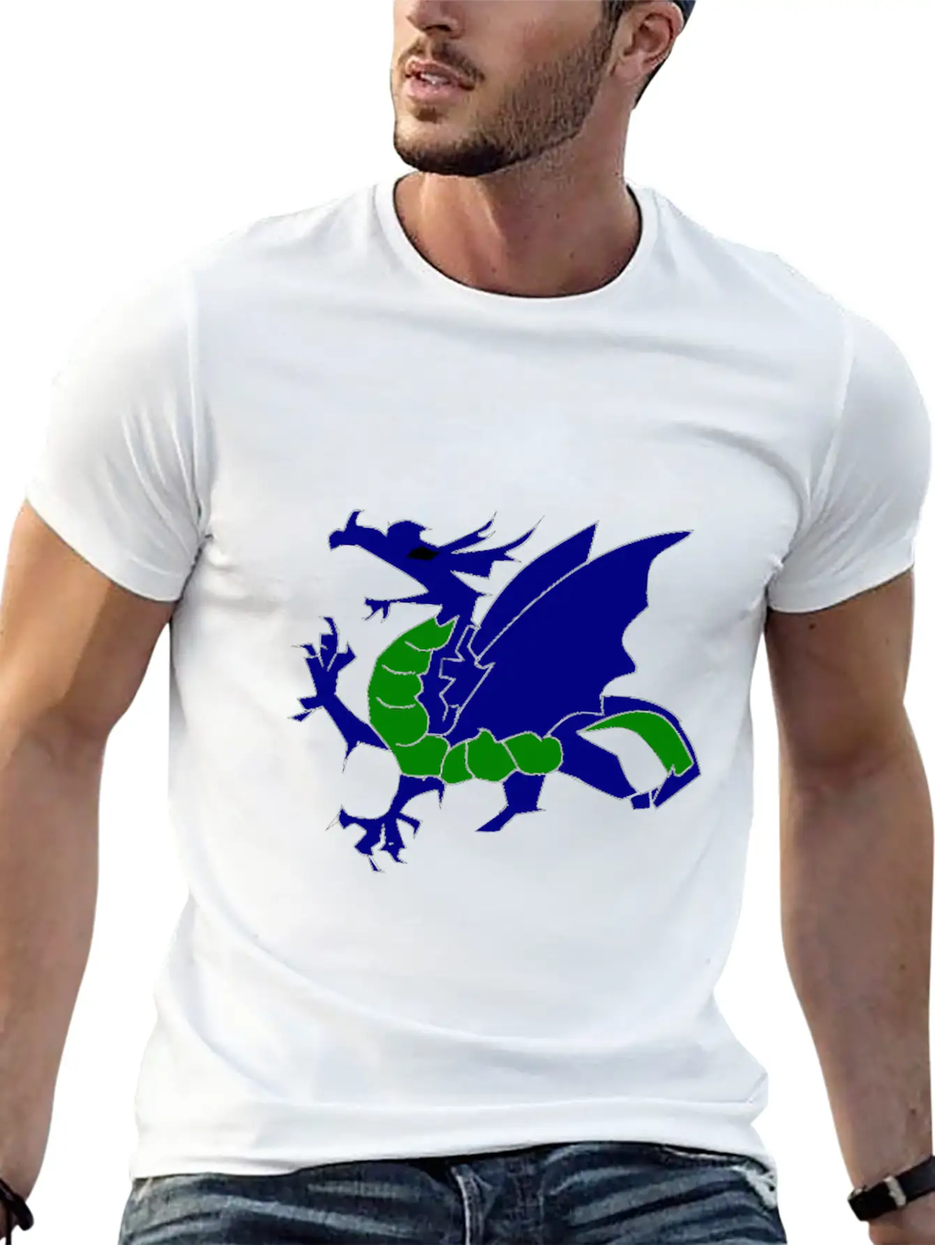 Dragon Classic Fit Graphic Tee For Daily Comfort – Unisex Cotton Shirt