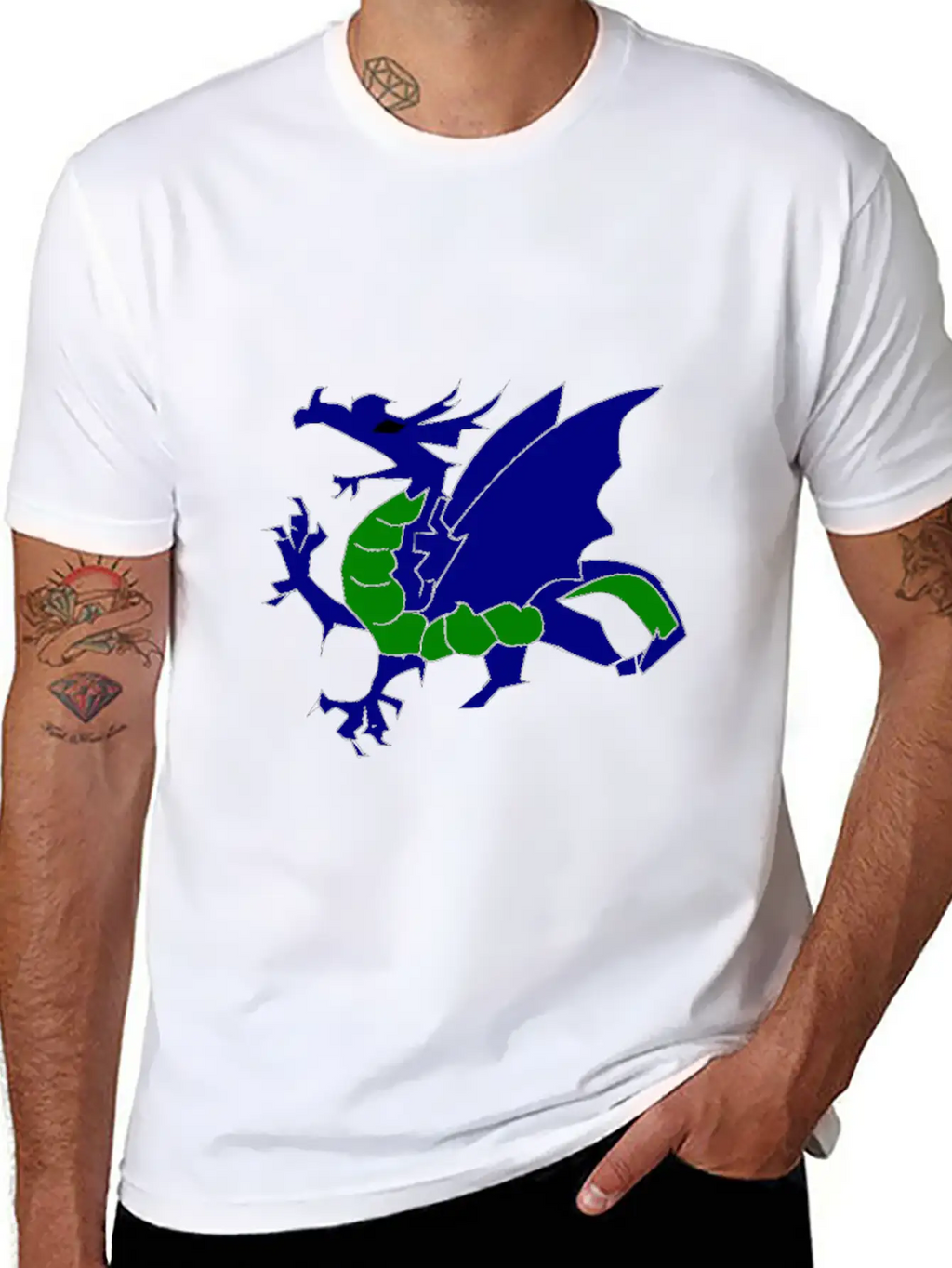 Dragon Classic Fit Graphic Tee For Daily Comfort – Unisex Cotton Shirt