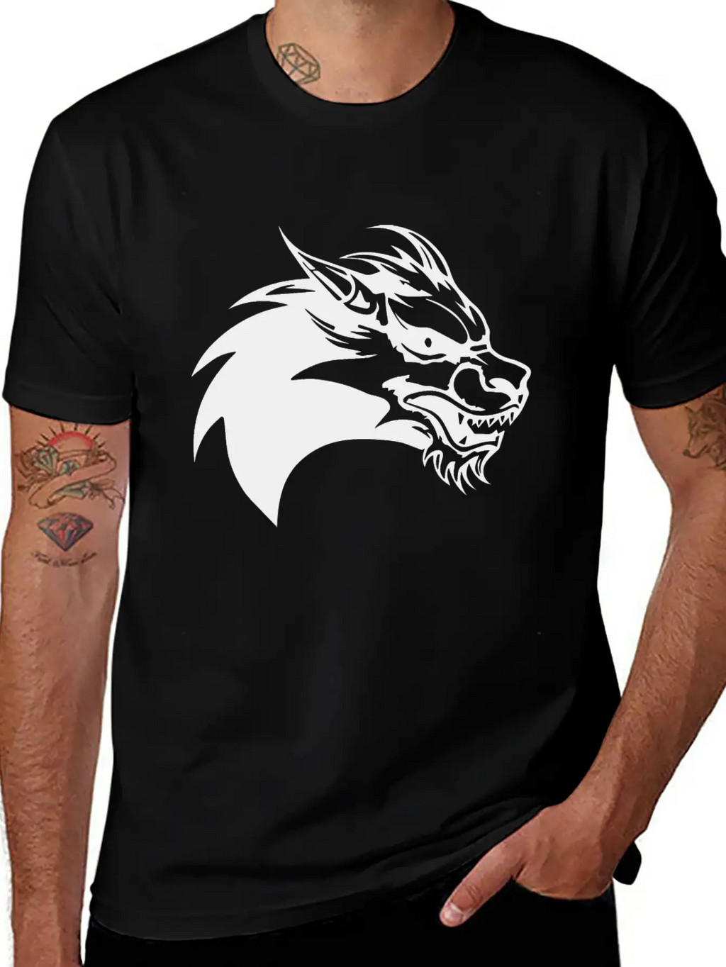 Dragon Mythical Fantasy Serpent Breathable Soft Cotton T-Shirt – Timeless Casual Look