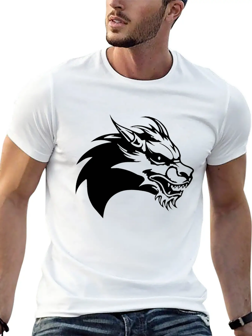 Dragon Mythical Fantasy Serpent Breathable Soft Cotton T-Shirt – Timeless Casual Look