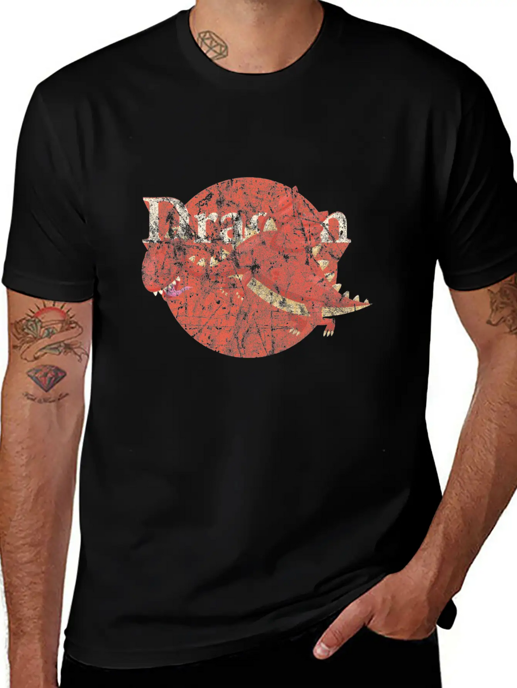 Dragon Stylish Everyday T-Shirt – Unisex Basic Cotton Tee