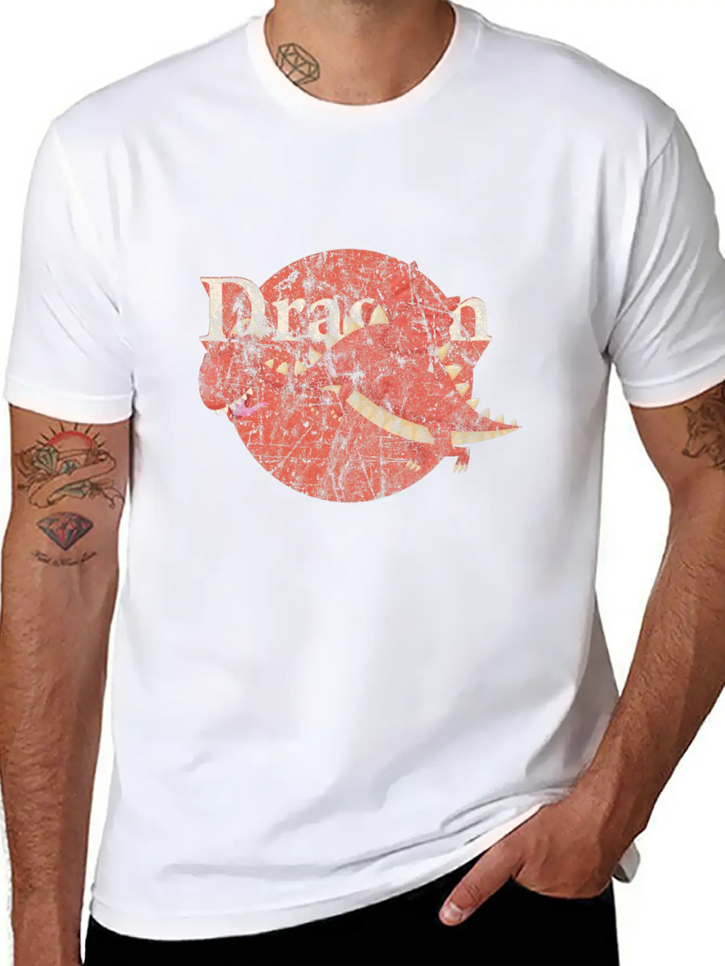 Dragon Stylish Everyday T-Shirt – Unisex Basic Cotton Tee