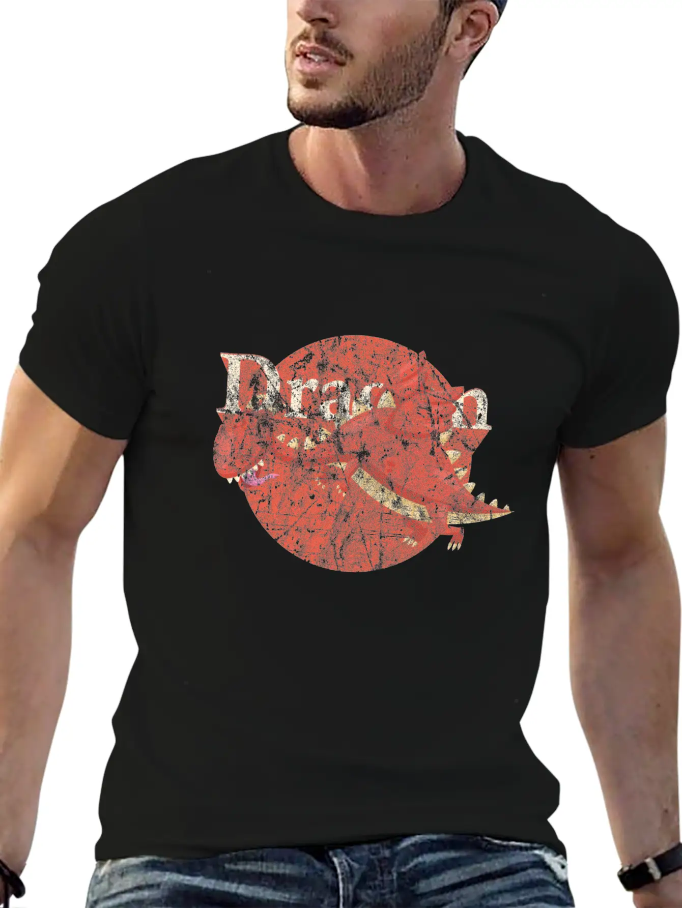 Dragon Stylish Everyday T-Shirt – Unisex Basic Cotton Tee