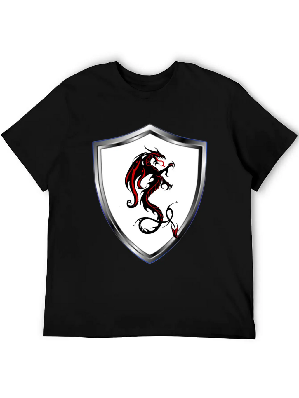 Dragon T-shirt With Dragon Design Breathable Soft Cotton T-Shirt – Timeless Casual Look