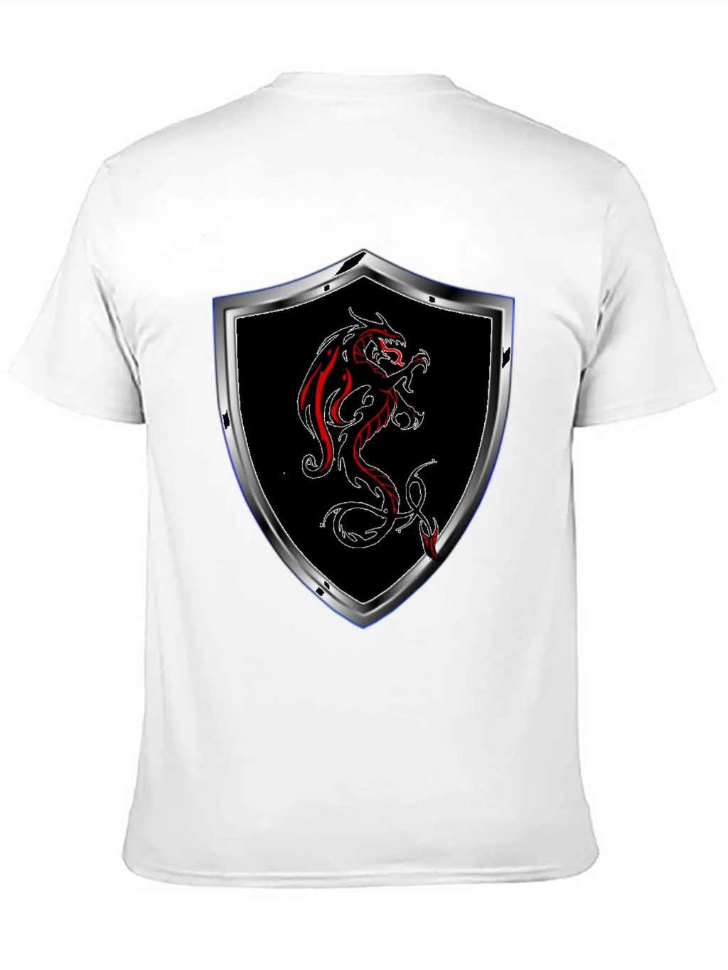 Dragon T-shirt With Dragon Design Breathable Soft Cotton T-Shirt – Timeless Casual Look