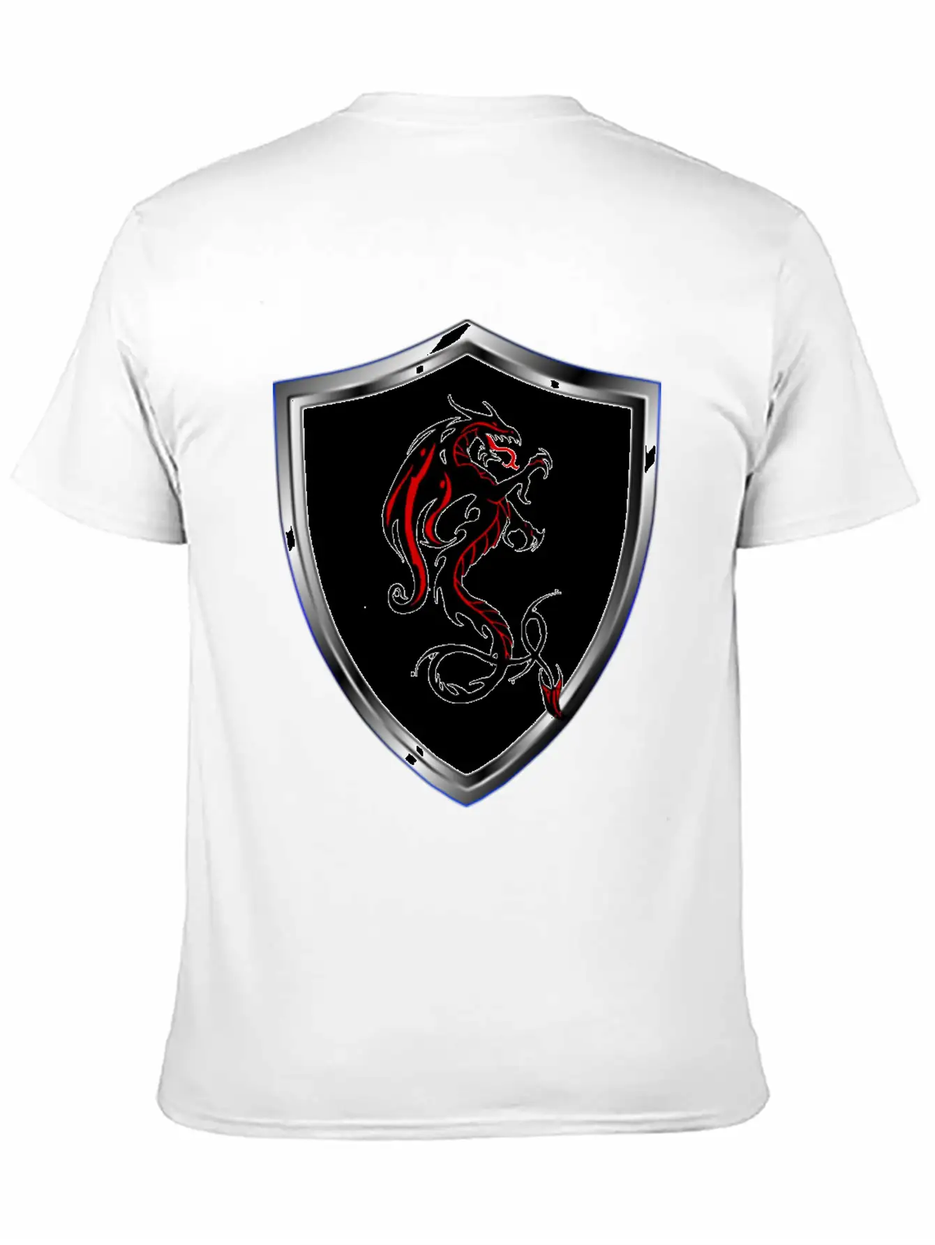 Dragon T-shirt With Dragon Design Breathable Soft Cotton T-Shirt – Timeless Casual Look