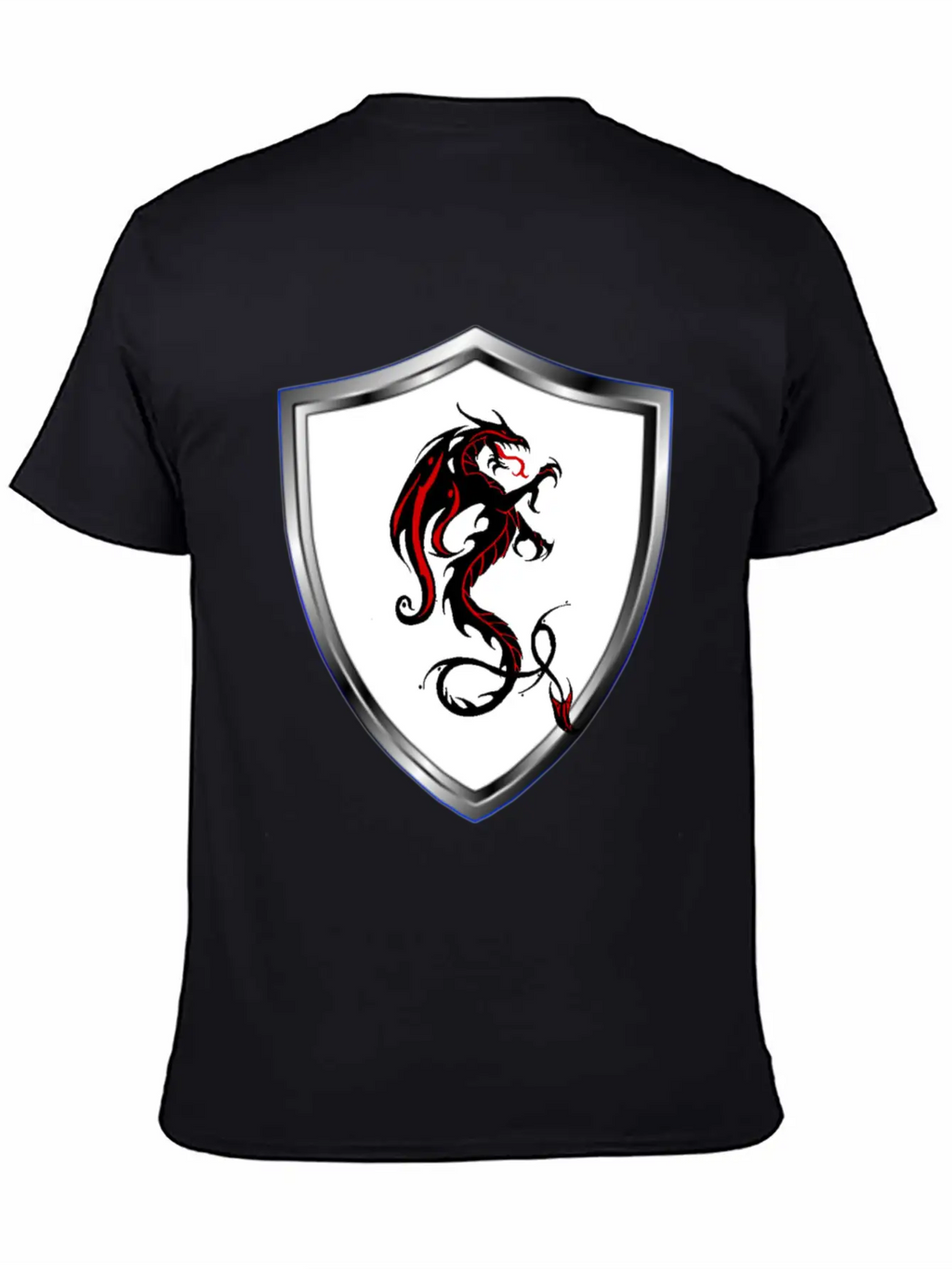 Dragon T-shirt With Dragon Design Breathable Soft Cotton T-Shirt – Timeless Casual Look