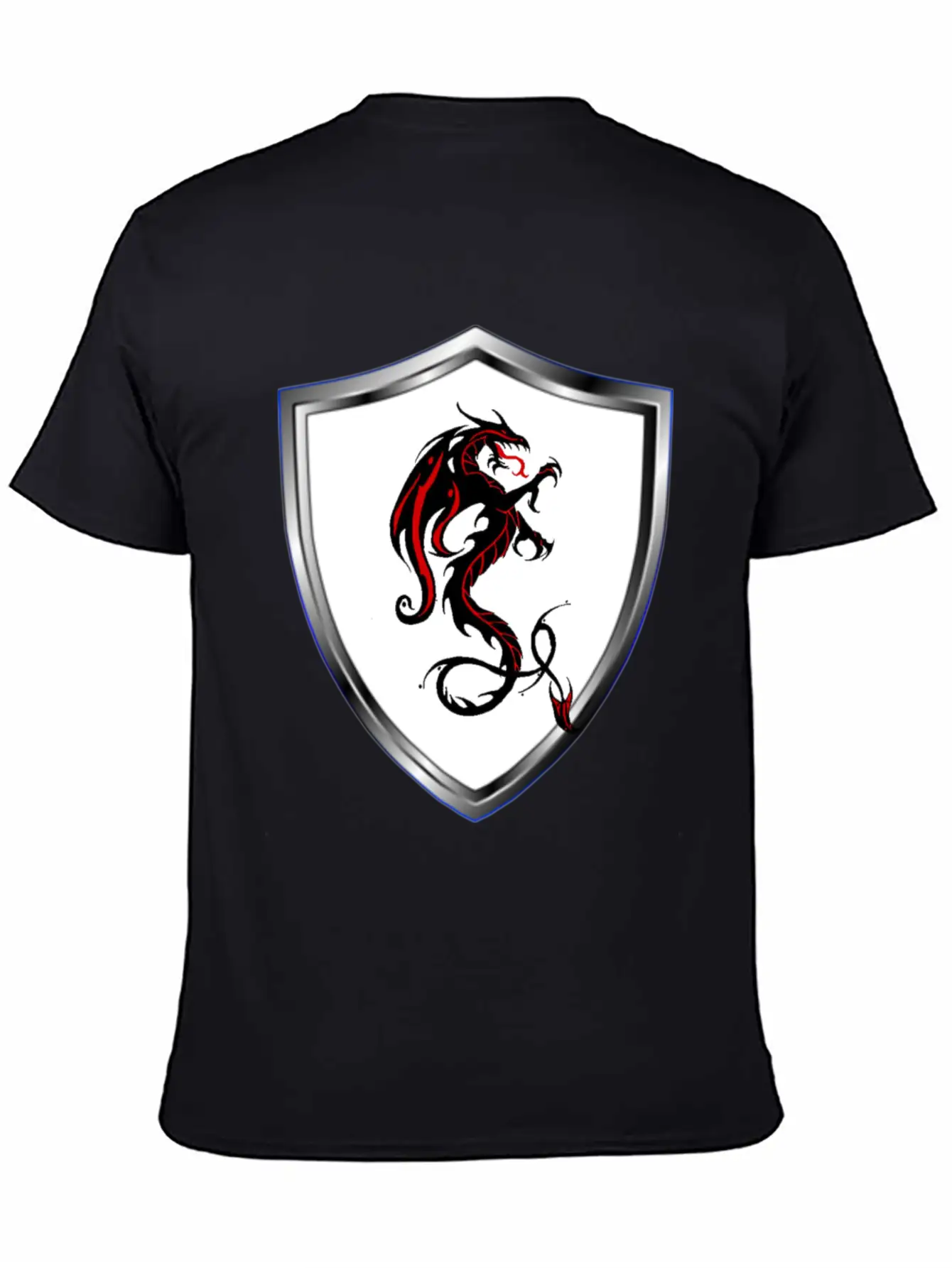 Dragon T-shirt With Dragon Design Breathable Soft Cotton T-Shirt – Timeless Casual Look
