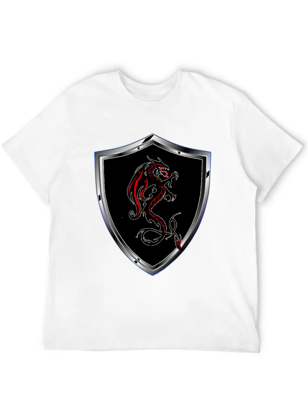 Dragon T-shirt With Dragon Design Breathable Soft Cotton T-Shirt – Timeless Casual Look